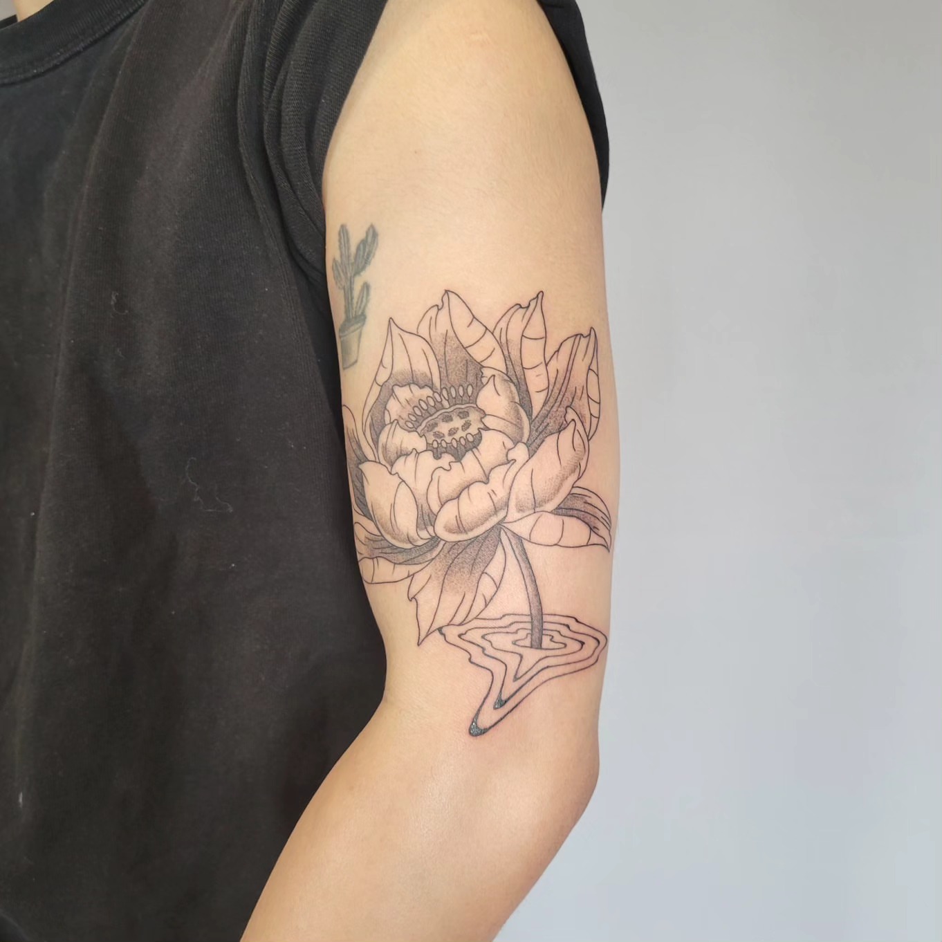 Tattoo by @finite.not.infinite — black_and_grey, realism