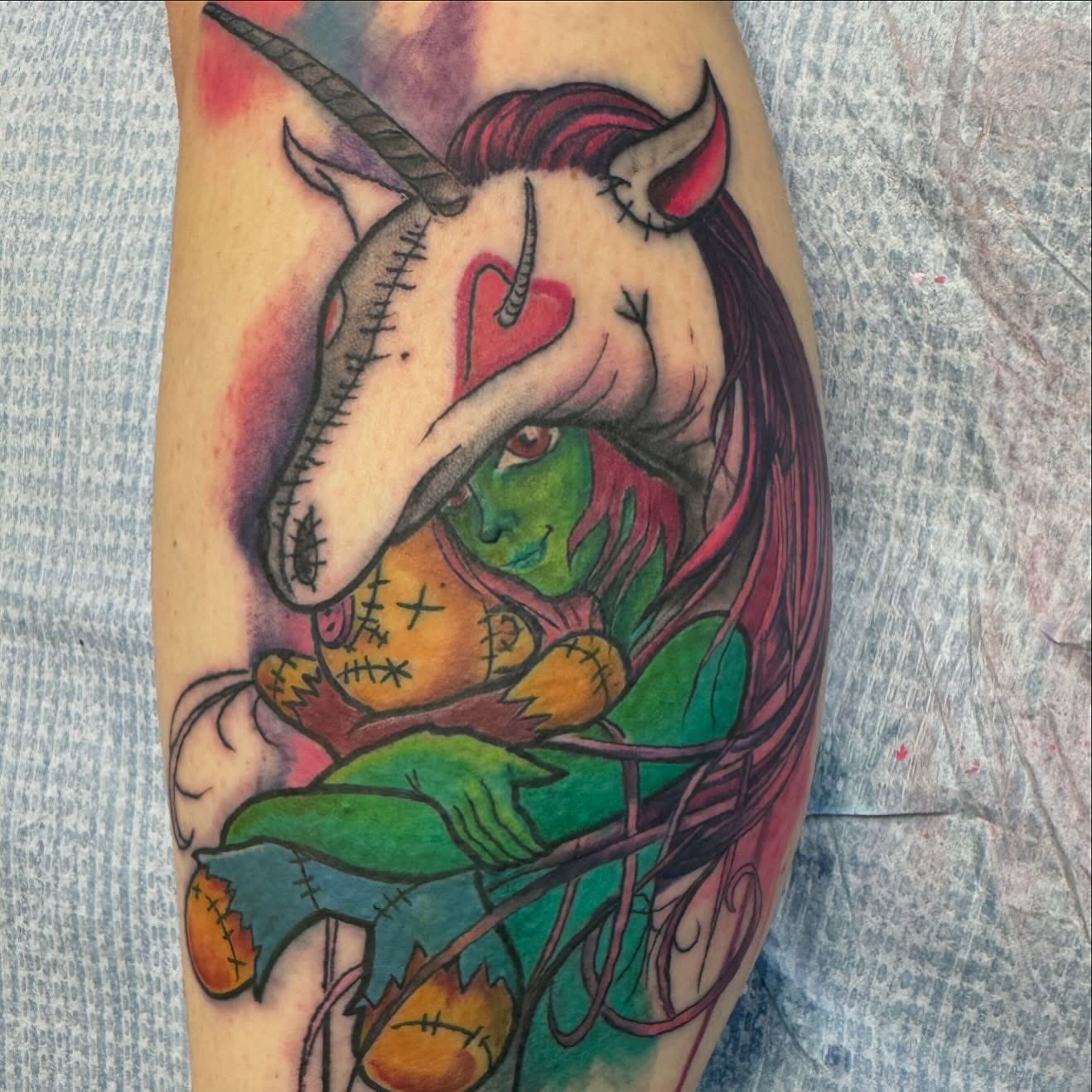 Tattoo by @sheffieldink — surrealism