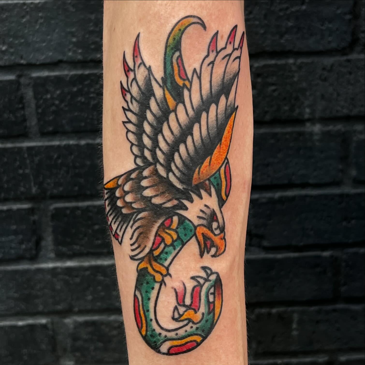 Tattoo by @scottallentattooer — american_traditional