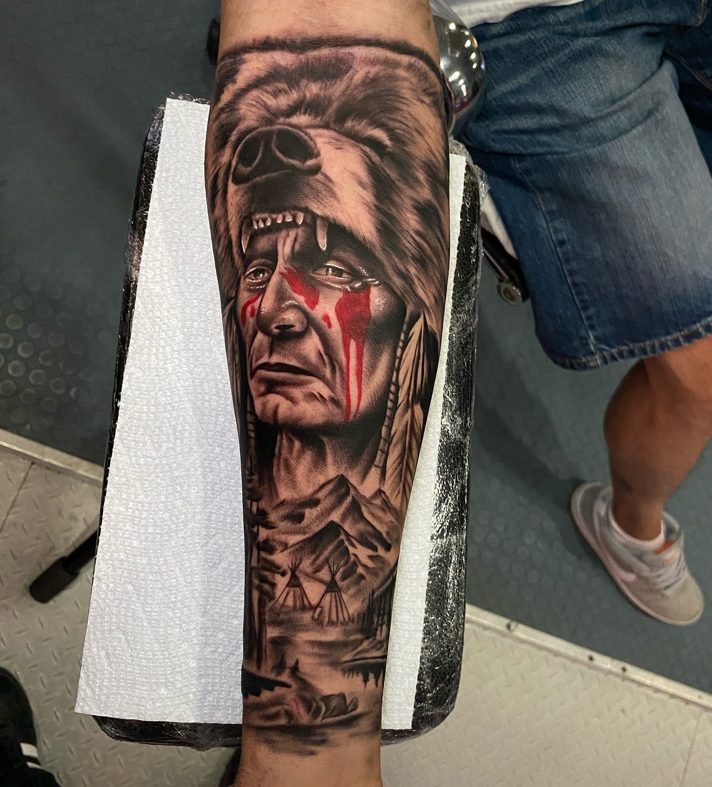 Tattoo by @pablof.tattoos — realism, black_and_grey