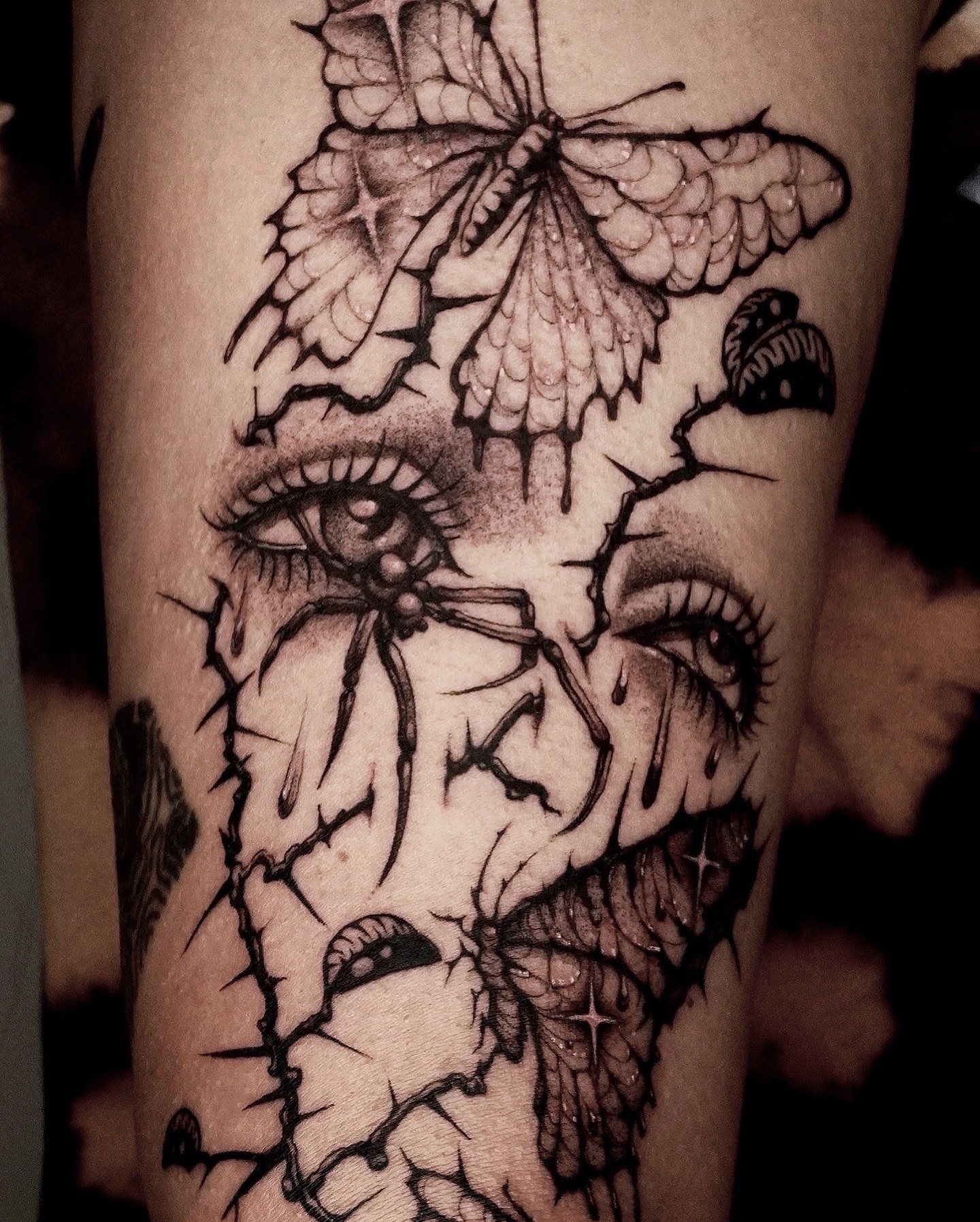 Tattoo by @jaded_youth_ — surrealism