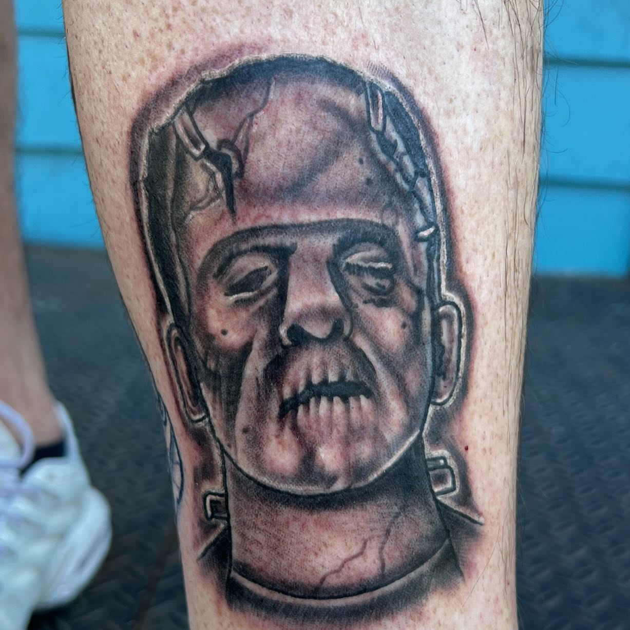 Tattoo by @crazysteviewells — realism, black_and_grey
