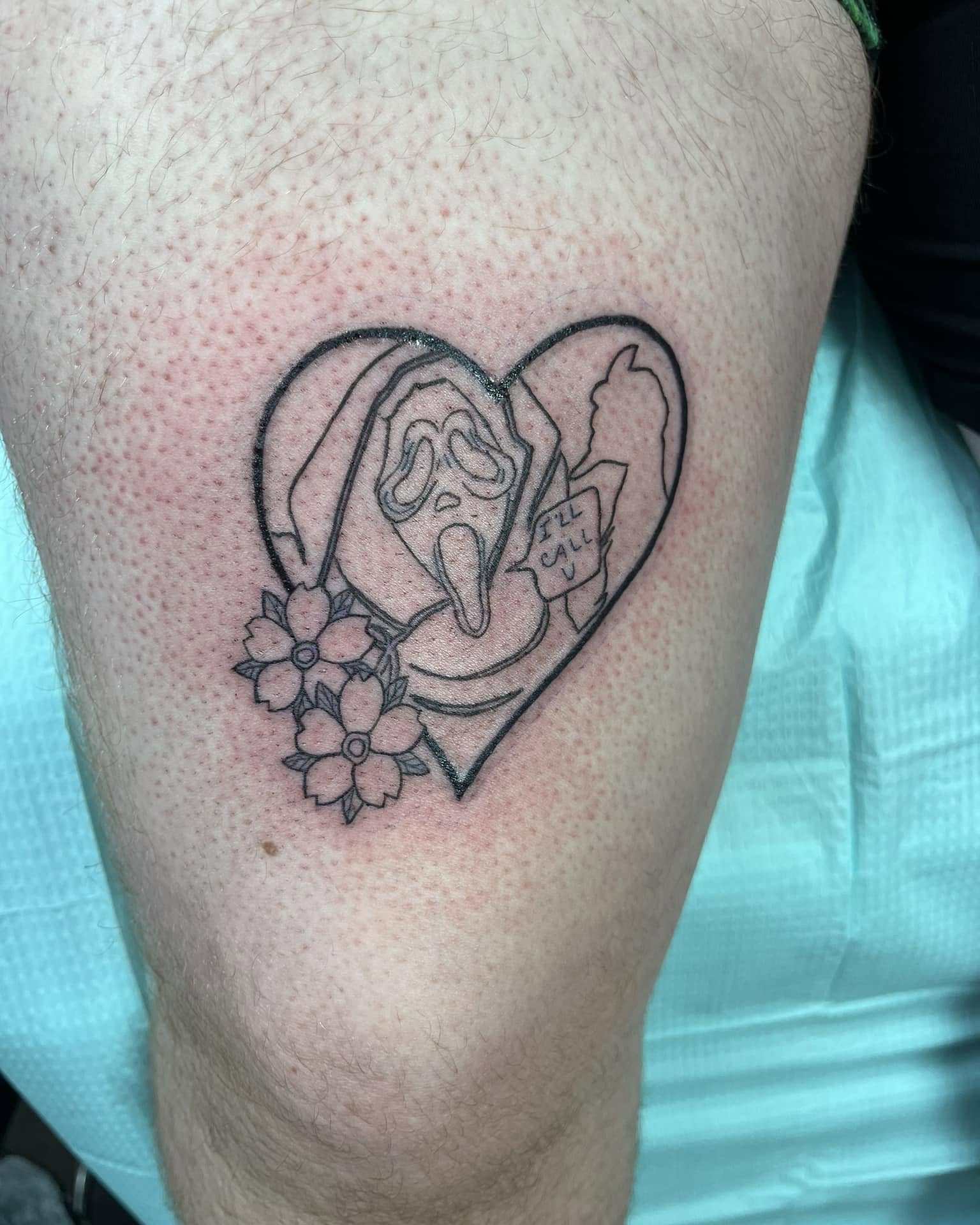 Tattoo by @theenchantedveil31 — black_and_grey