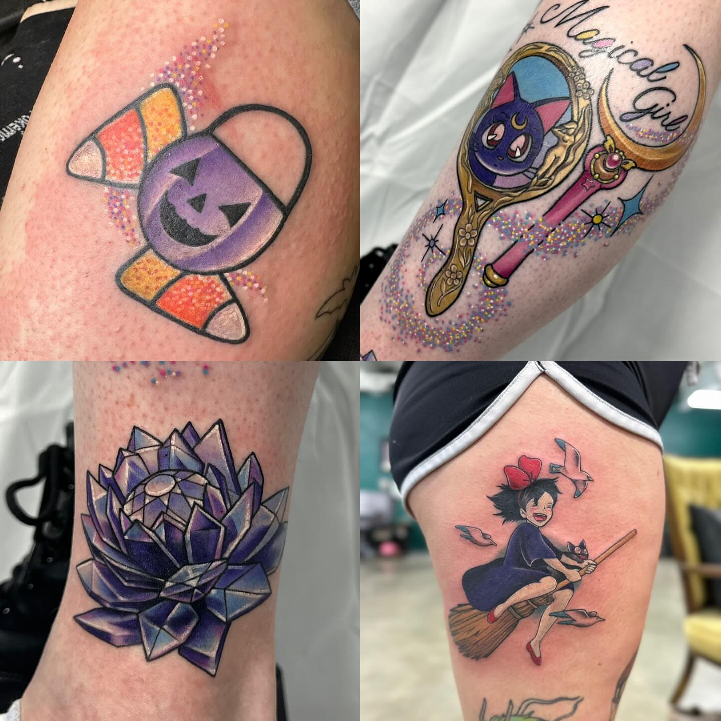 Tattoo by @grimmyweep — geometric