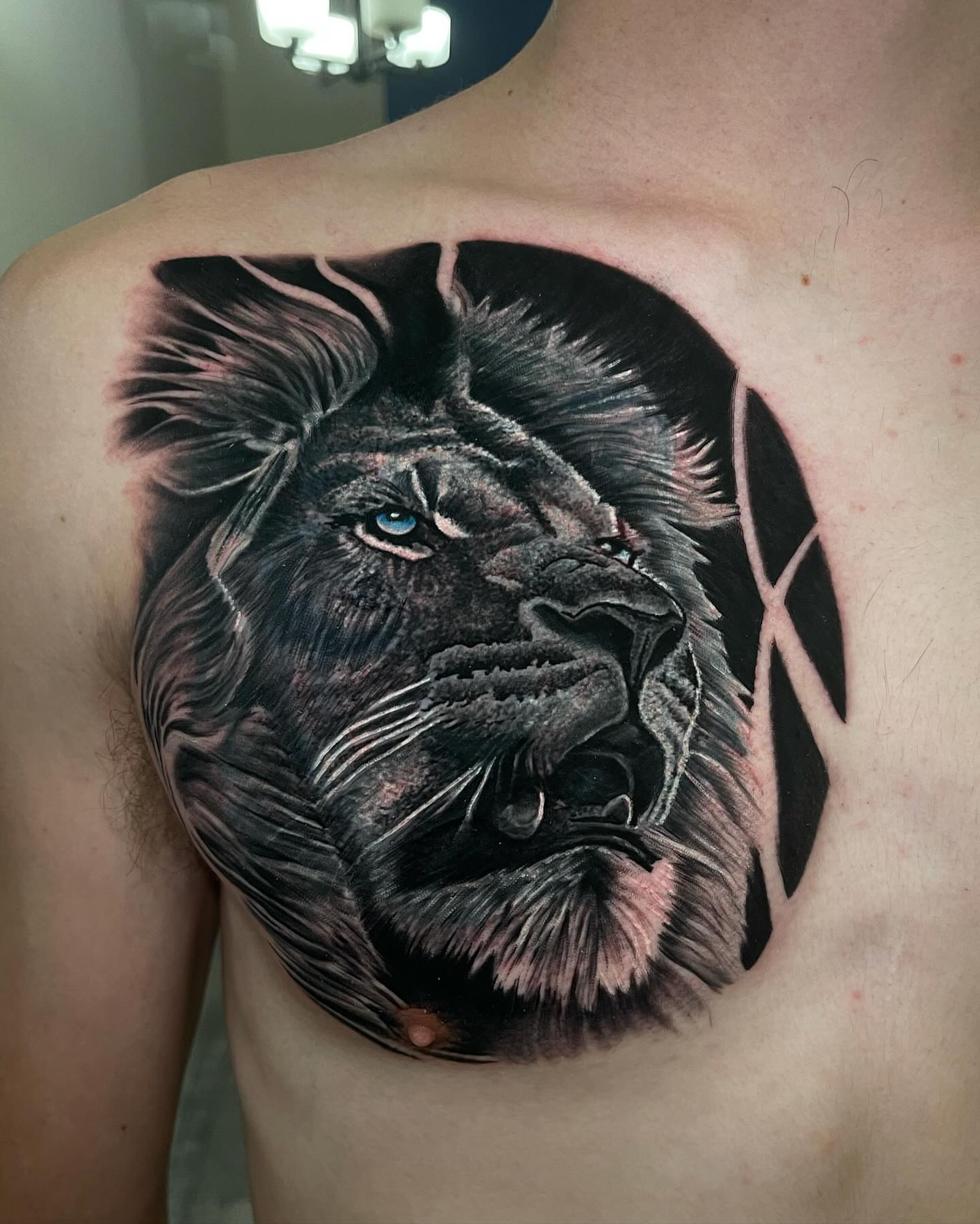 Tattoo by @grineylagantattoo — realism, dark_realism