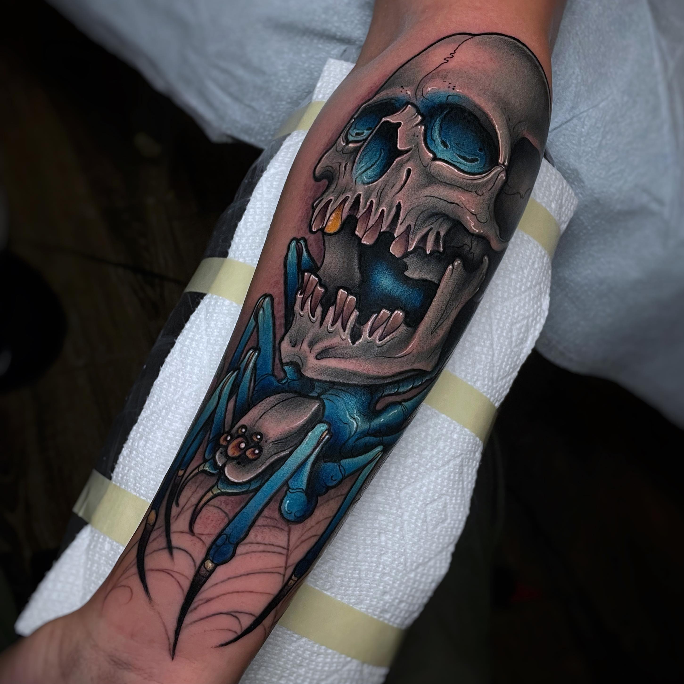 Tattoo by @ickabrams — realism, dark_realism