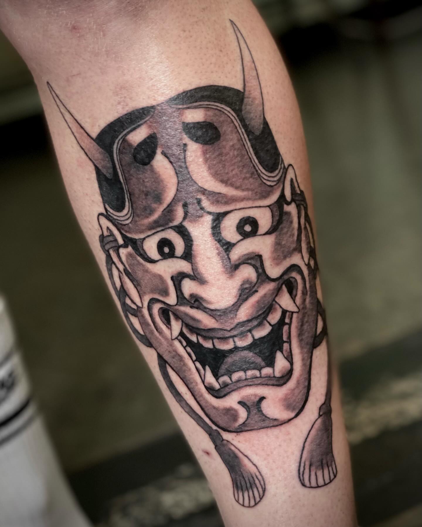 Tattoo by @grumpyoldmantattoos — black_and_grey