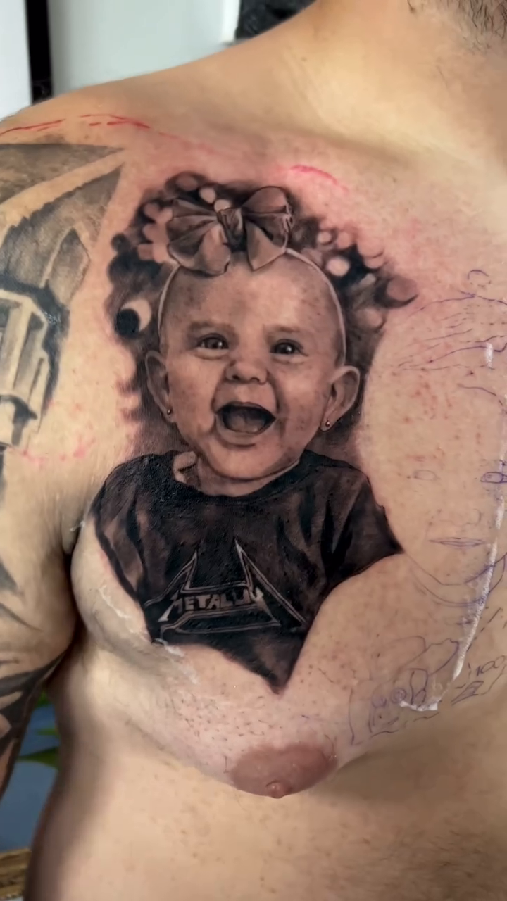Tattoo by @the_buza — realism, black_and_grey
