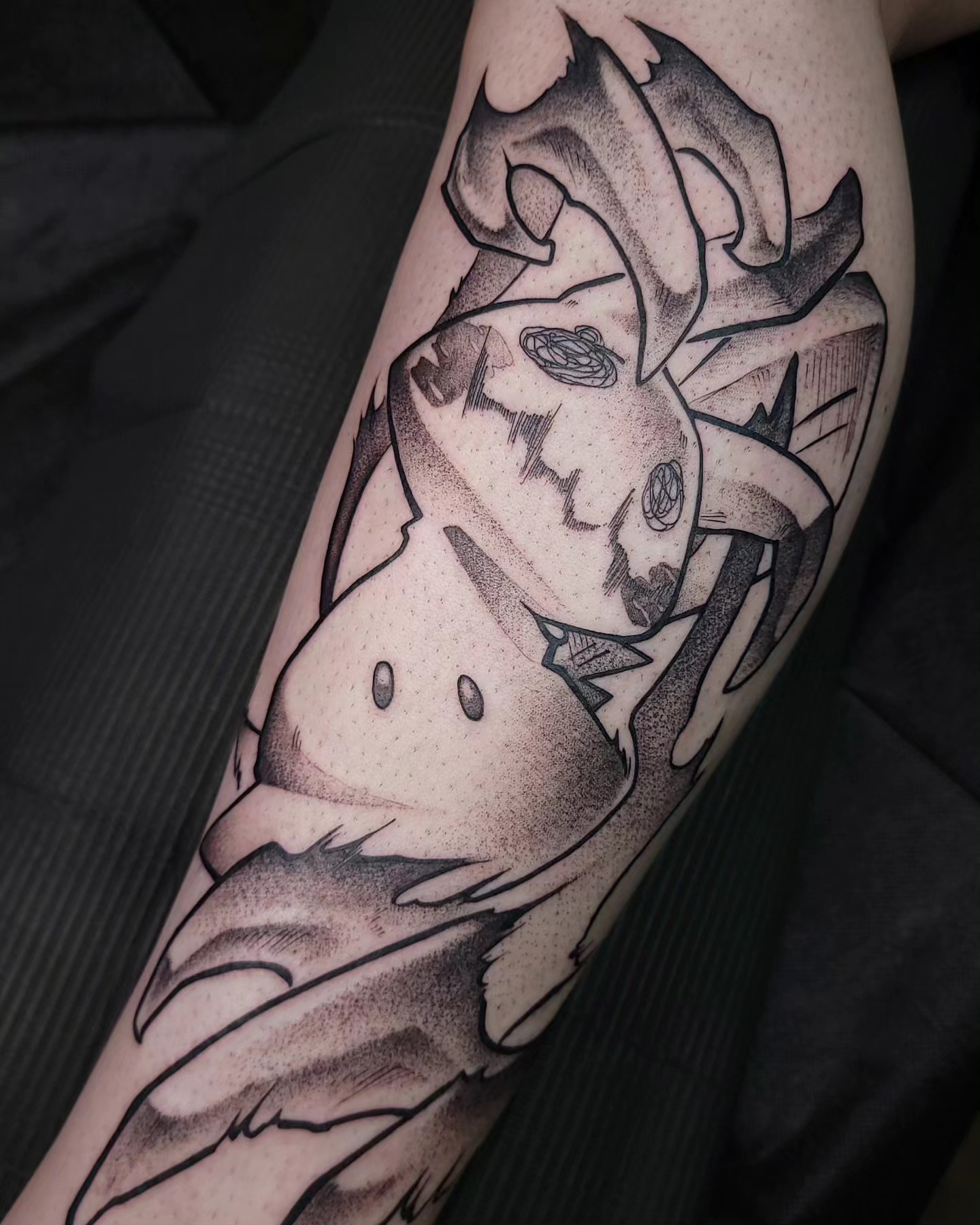 Tattoo by @gargeist — dotwork