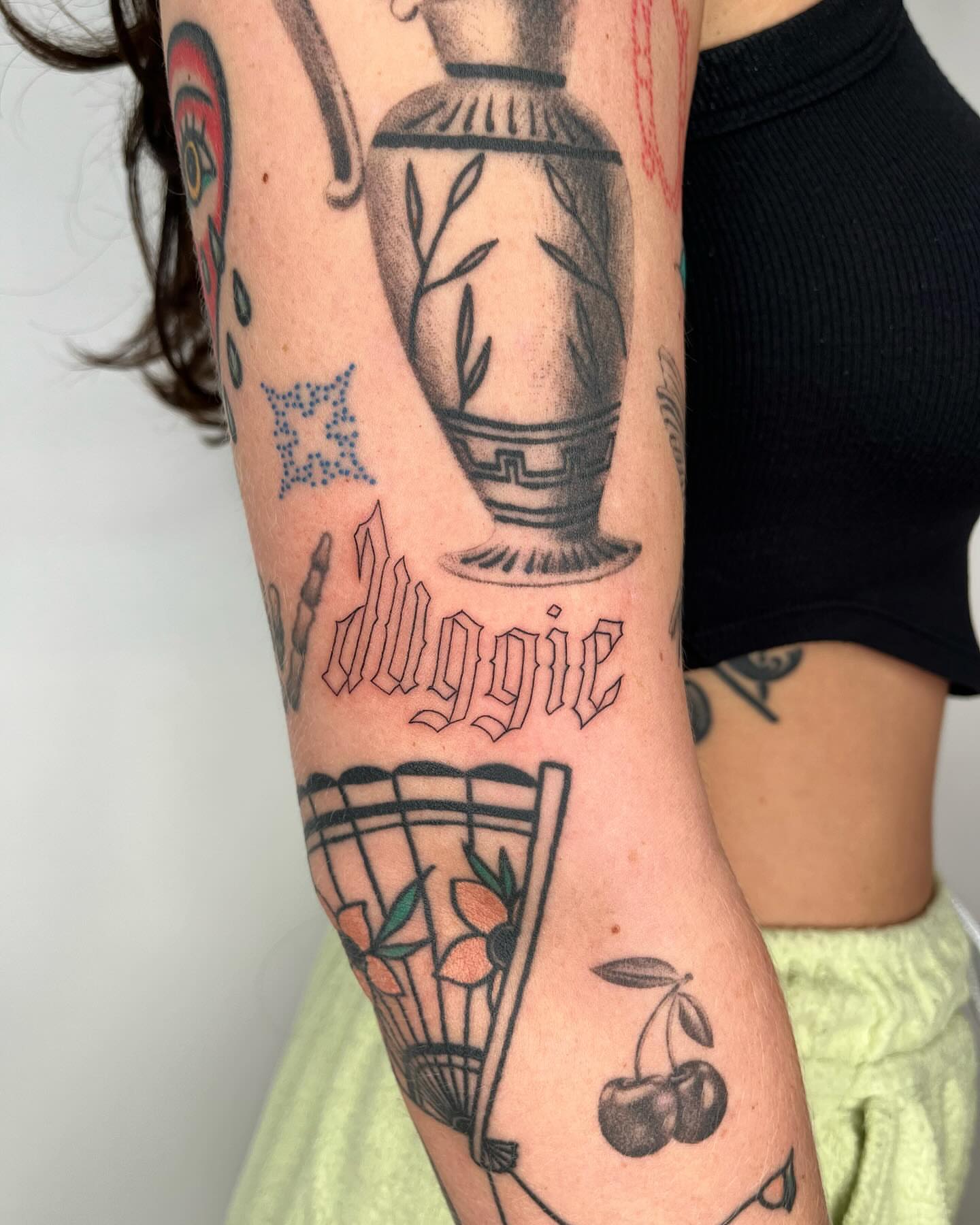 Tattoo by @zaktats — black_and_grey