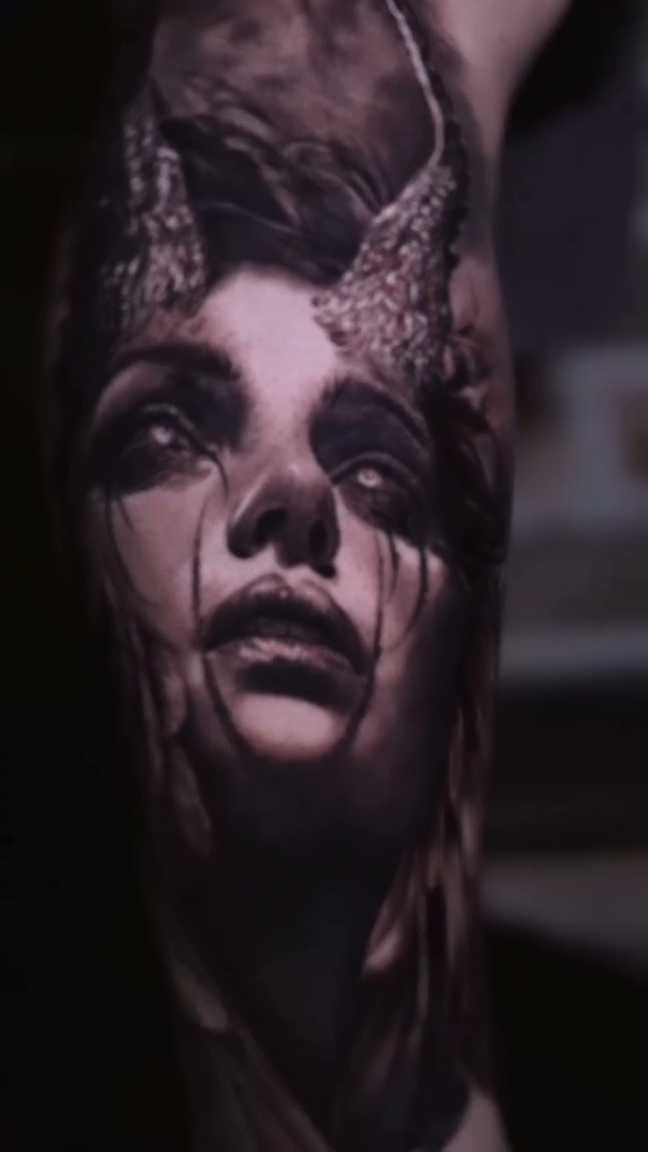 Tattoo by @zach.the.ripperr โ dark_realism, black_and_grey