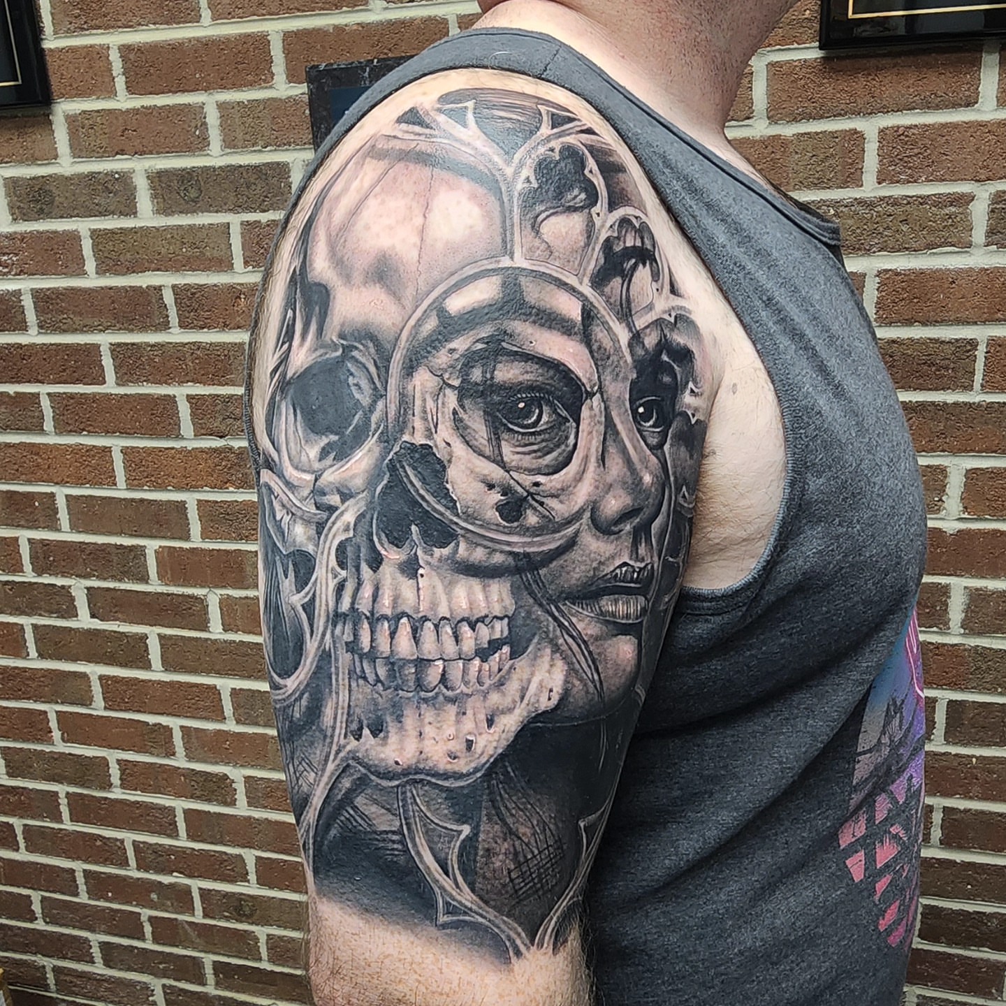 Tattoo by @ower_hernandez — realism, dark_realism
