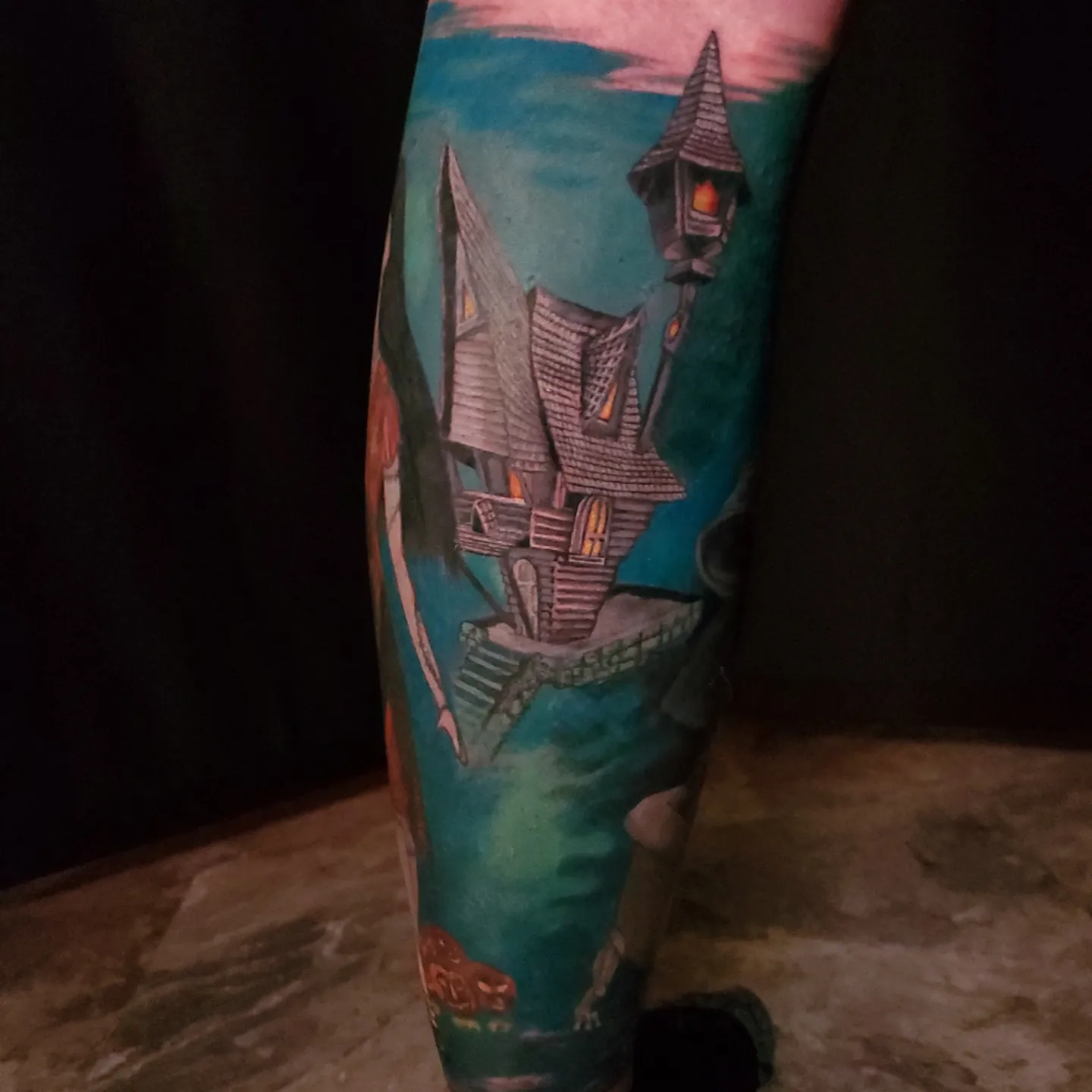 Tattoo by @mandrewtattoo — illustrative