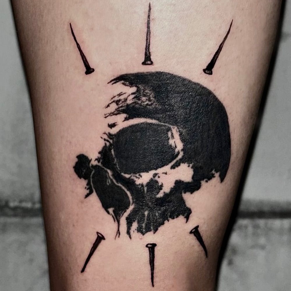 Tattoo by @stee_tt — black_and_grey
