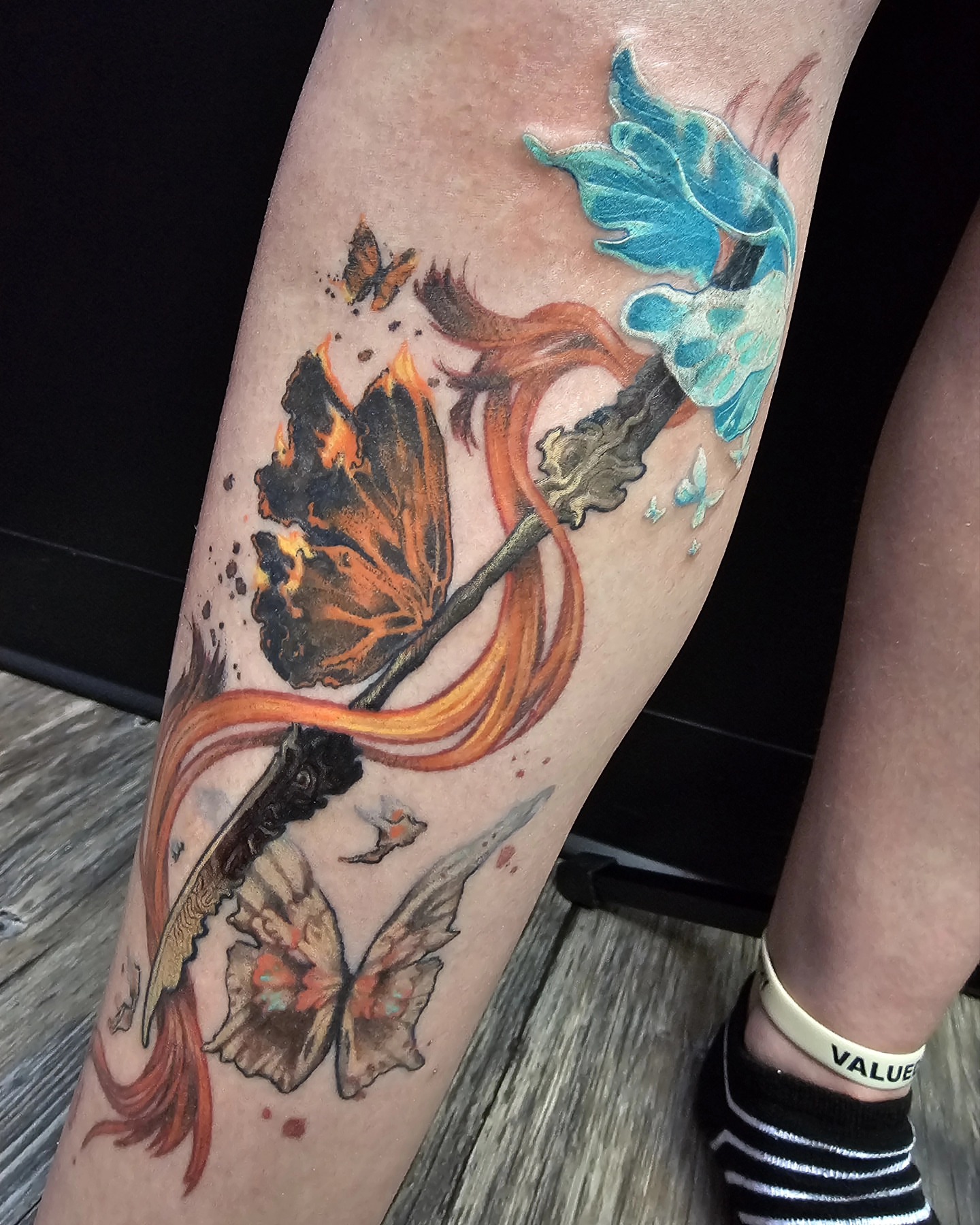 Tattoo by @tatoutofhell โ watercolor, realism