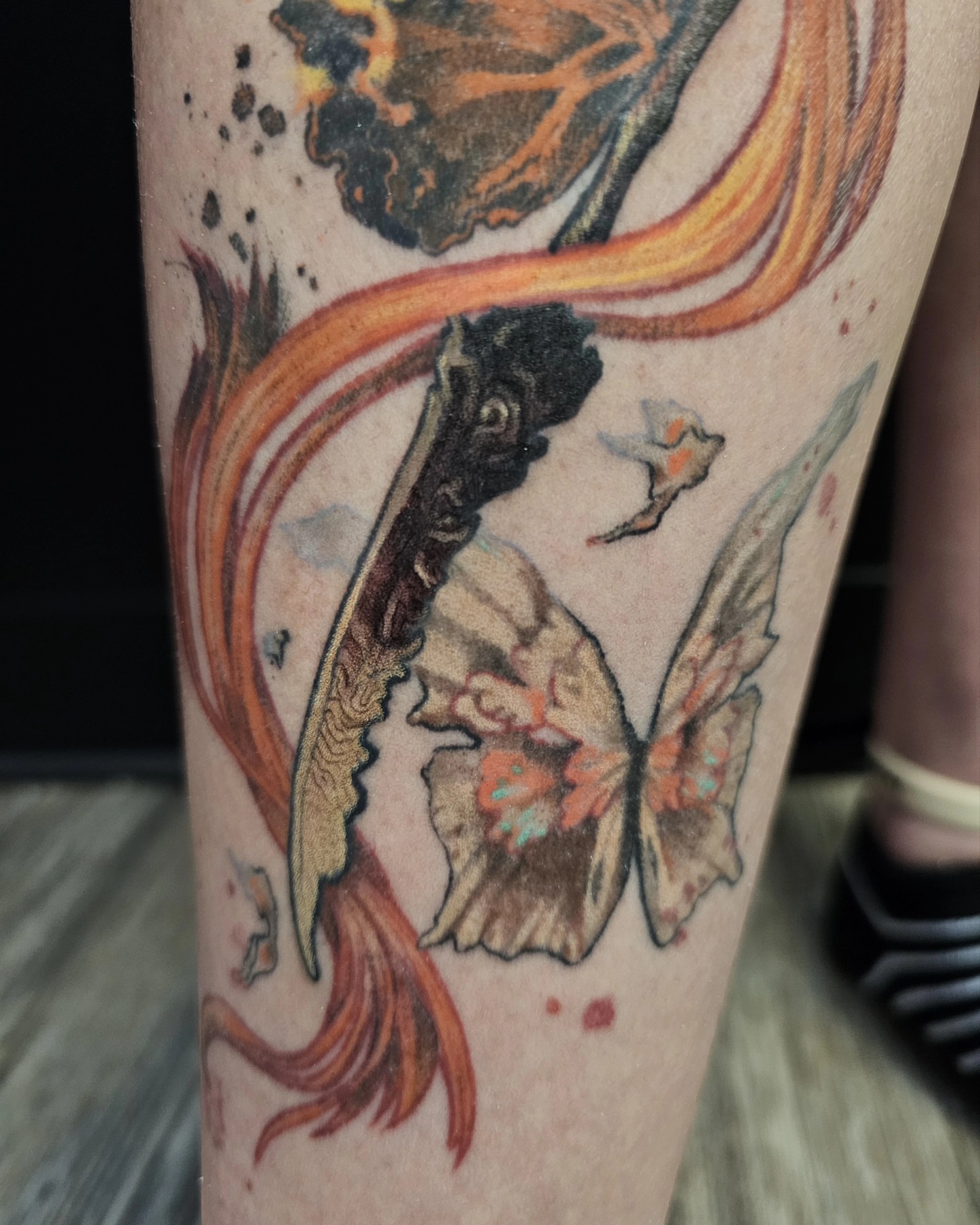 Tattoo by @tatoutofhell โ new_school, dotwork