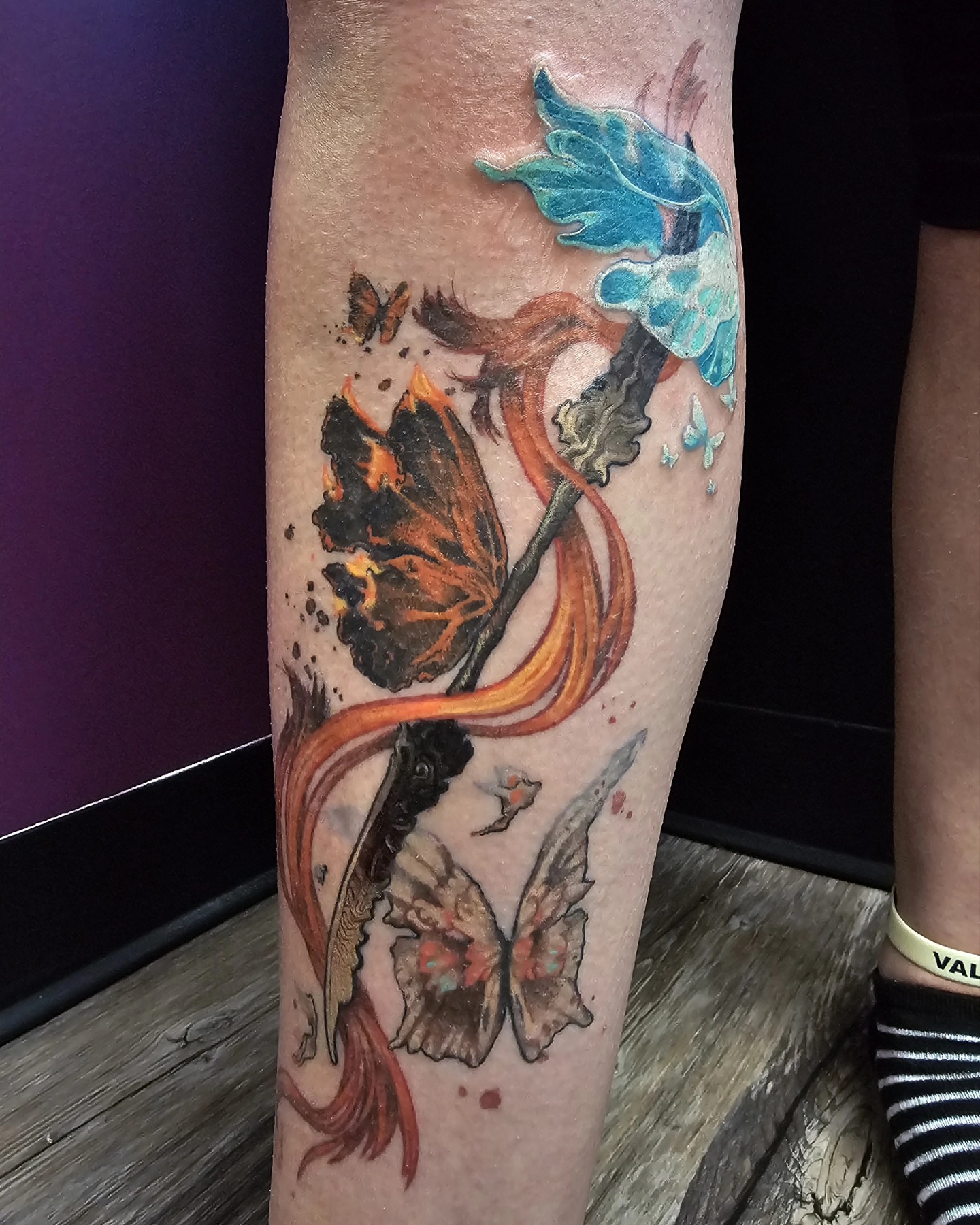 Tattoo by @tatoutofhell โ watercolor, realism