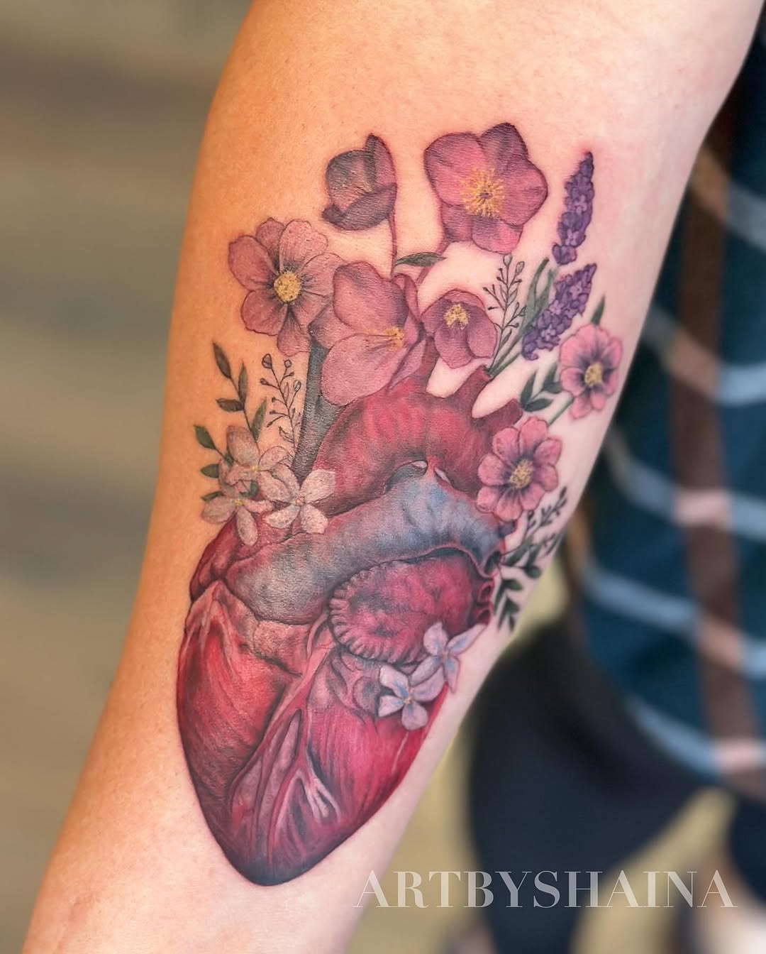Tattoo by @artbyshaina — realism, black_and_grey