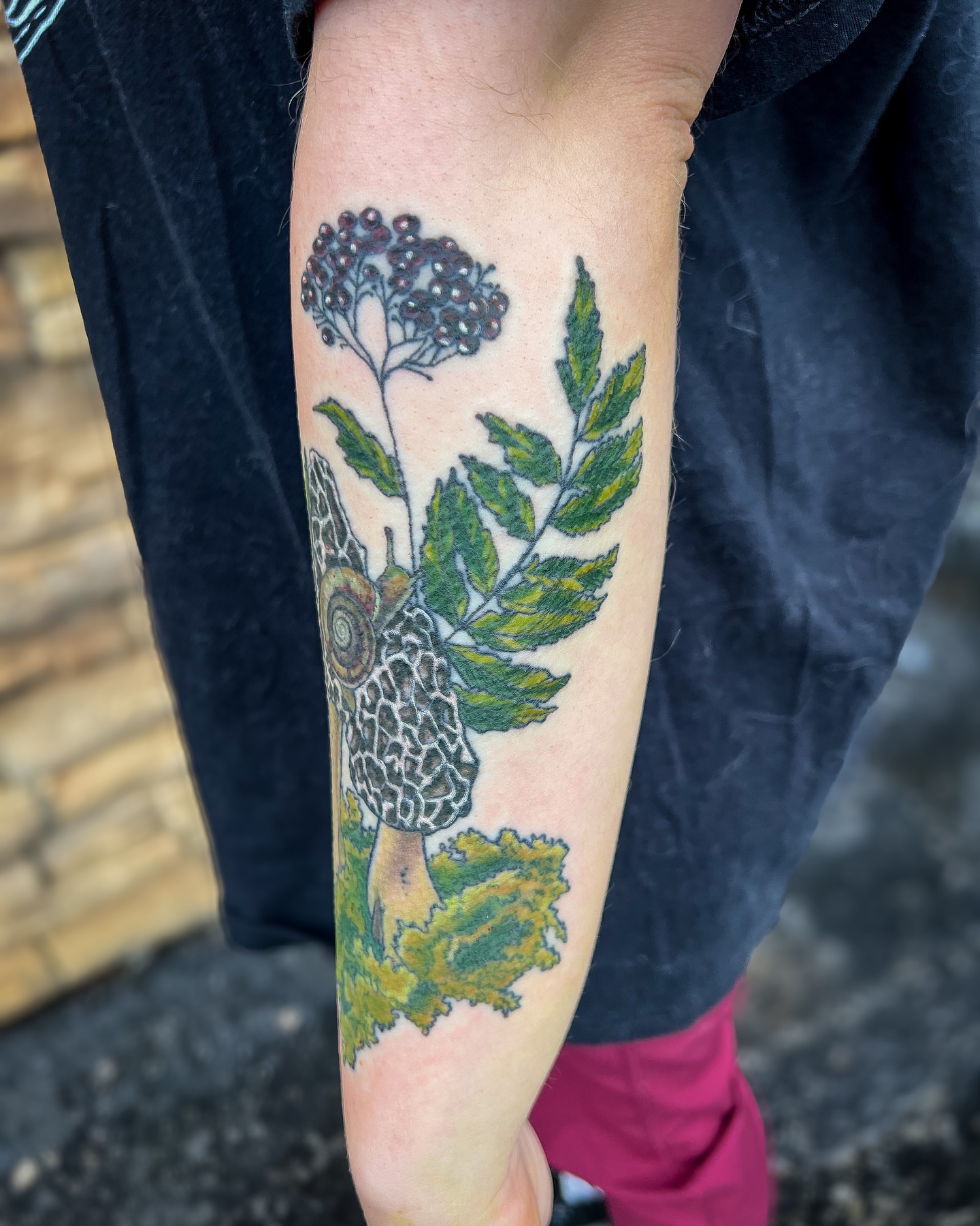 Tattoo by @reaganinks — realism, dotwork