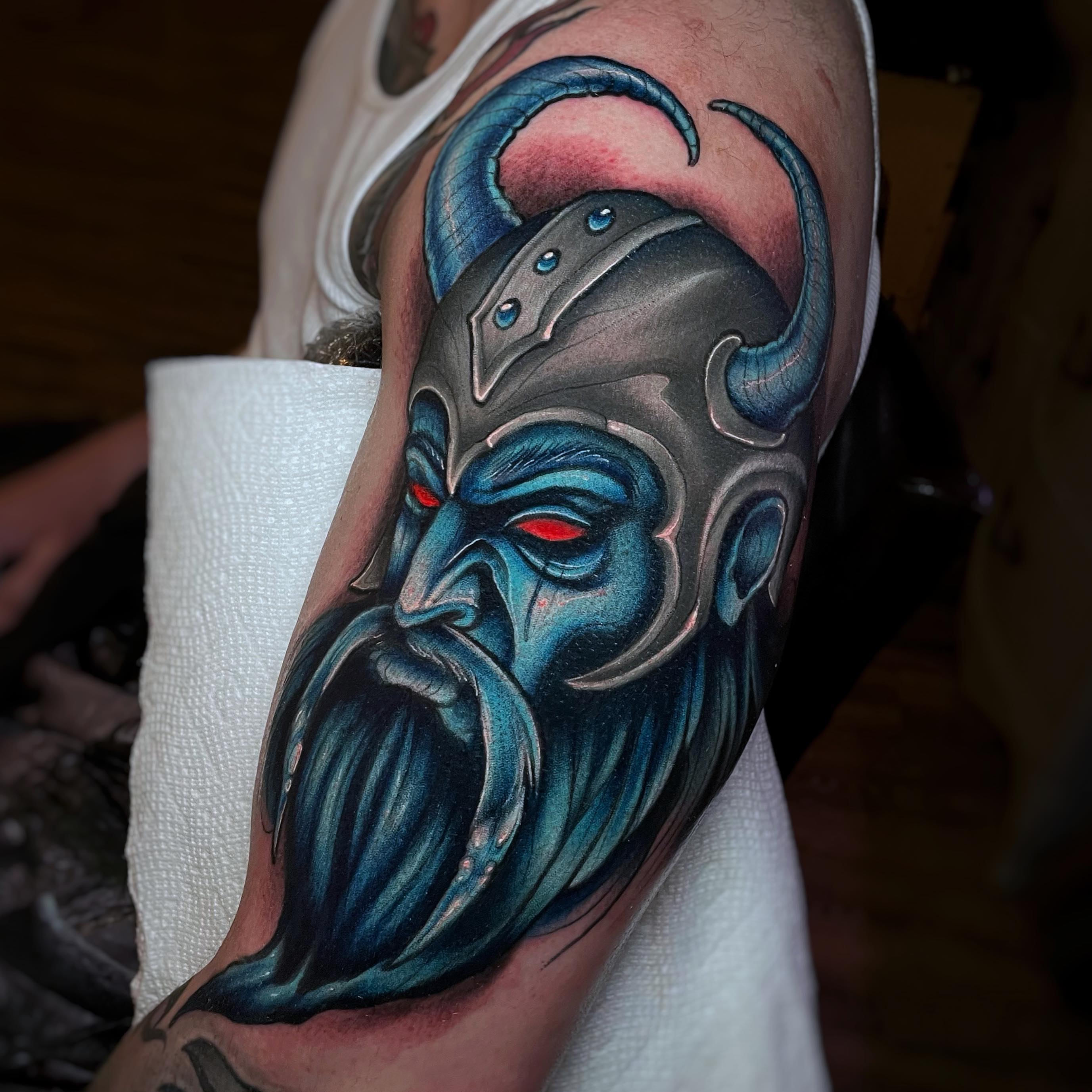 Tattoo by @ickabrams — realism, dark_realism