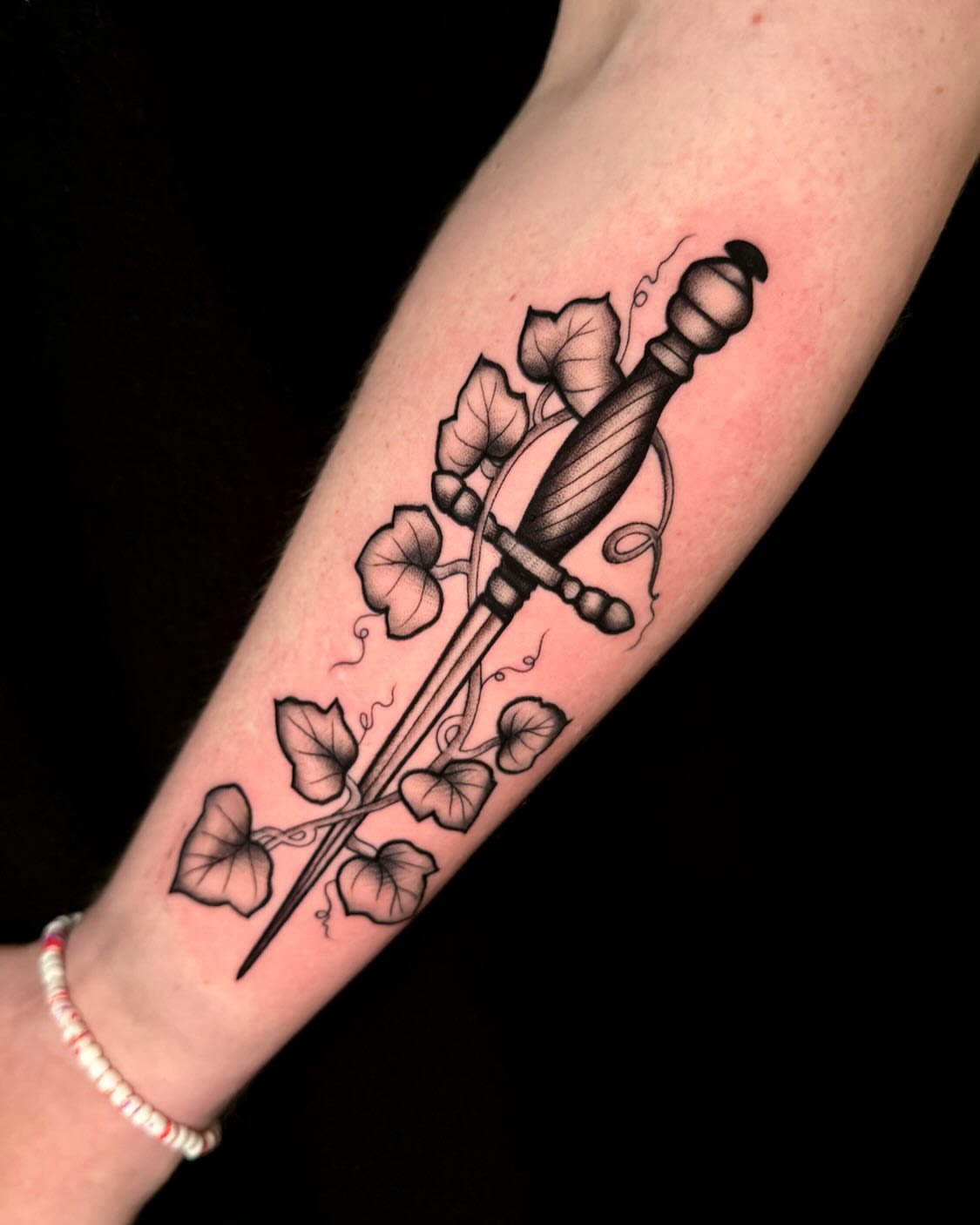 Tattoo by @ambergreytattoos — black_and_grey