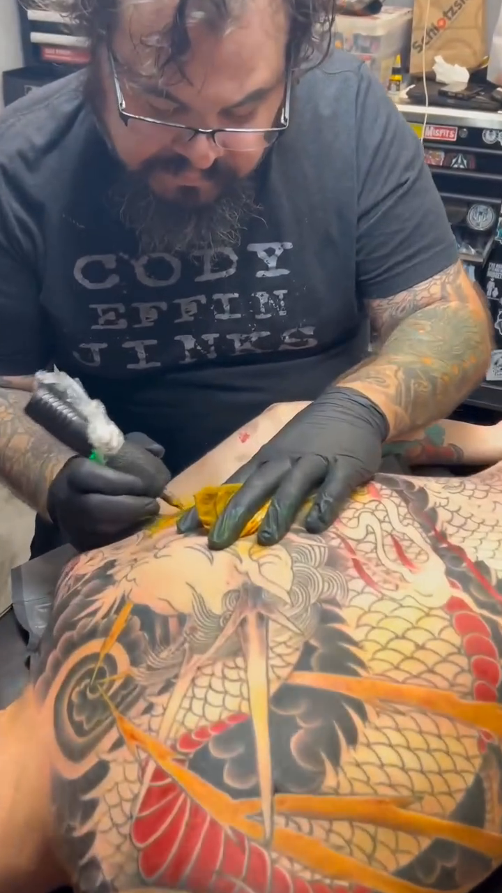 Tattoo by @mrjamesvaughn — japanese_irezumi