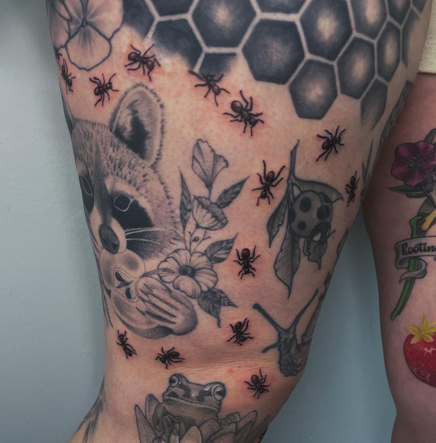 Tattoo by @allieruck_tattoos — american_traditional, black_and_grey