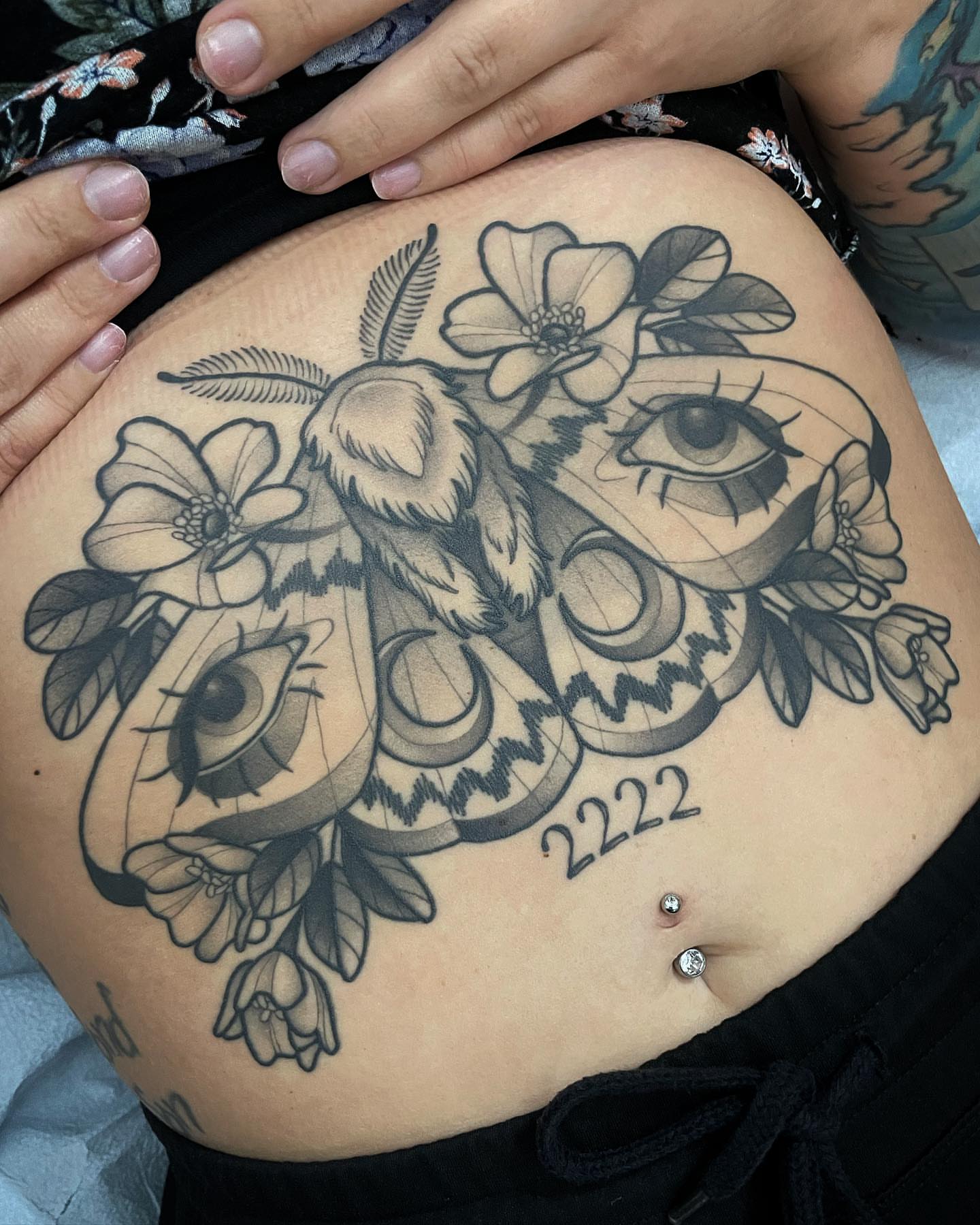 Tattoo by @amyjeantattoos — black_and_grey, realism
