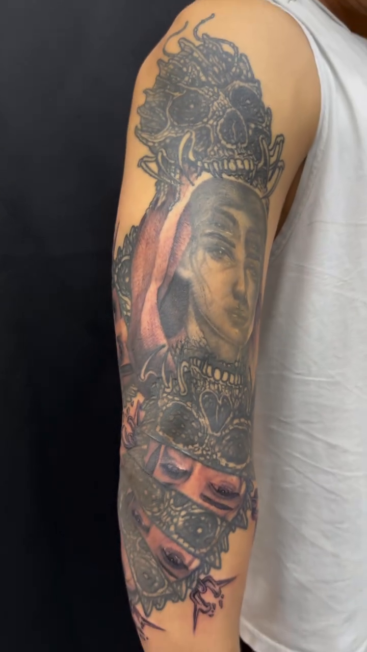 Tattoo by @rtist_ink — realism, black_and_grey