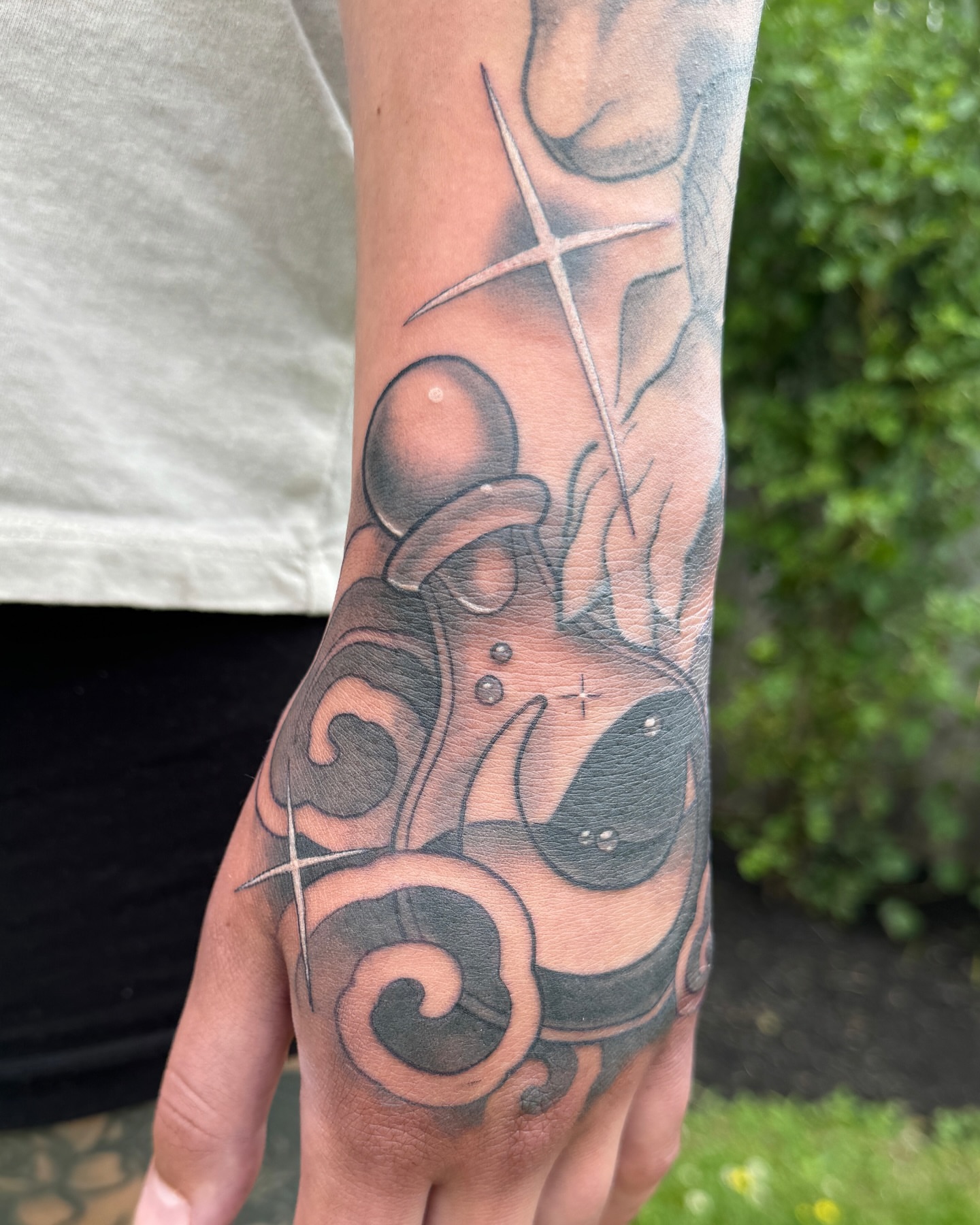 Tattoo by @gracietattoos β black_and_grey