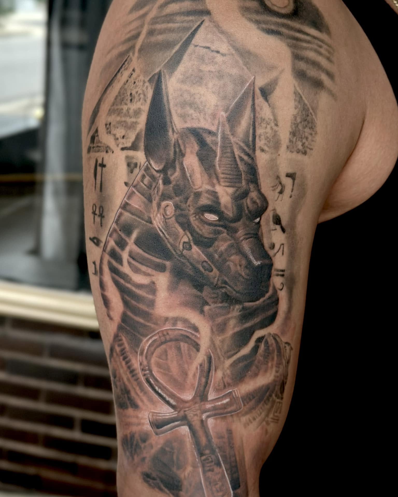 Tattoo by @timmy_vandroff — black_and_grey, realism