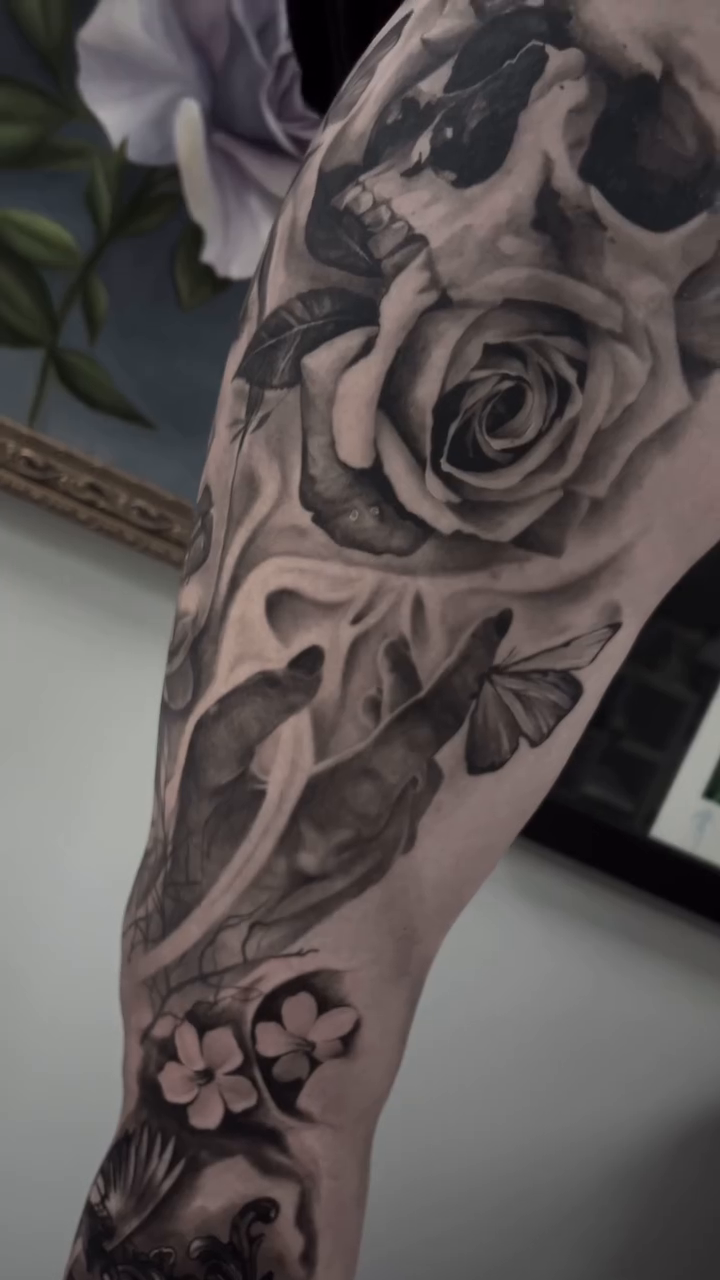 Tattoo by @the_buza — realism, black_and_grey