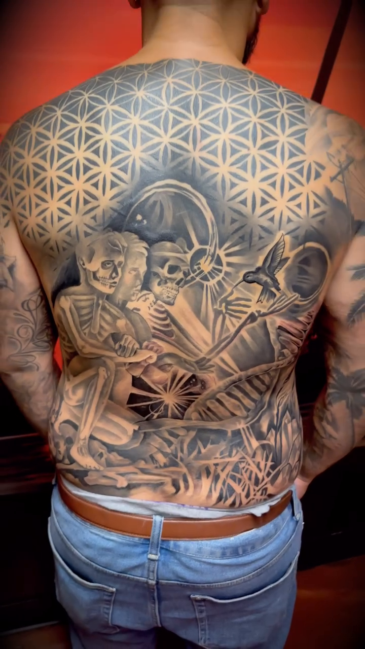 Tattoo by @bloodmoney_tattoos — black_and_grey, realism