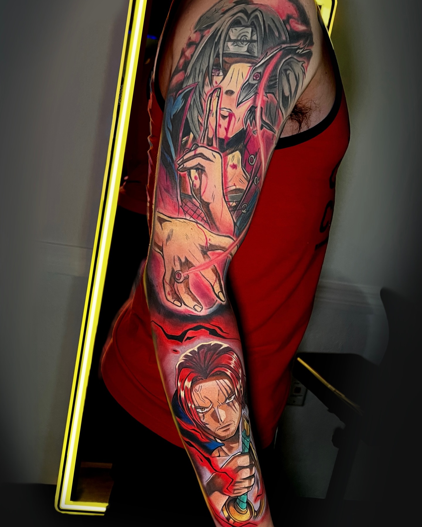 Tattoo by @nightcitytattoos β anime