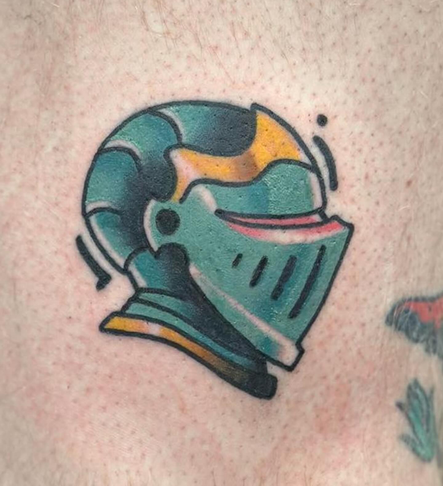 Tattoo by @dungeonfern โ american_traditional