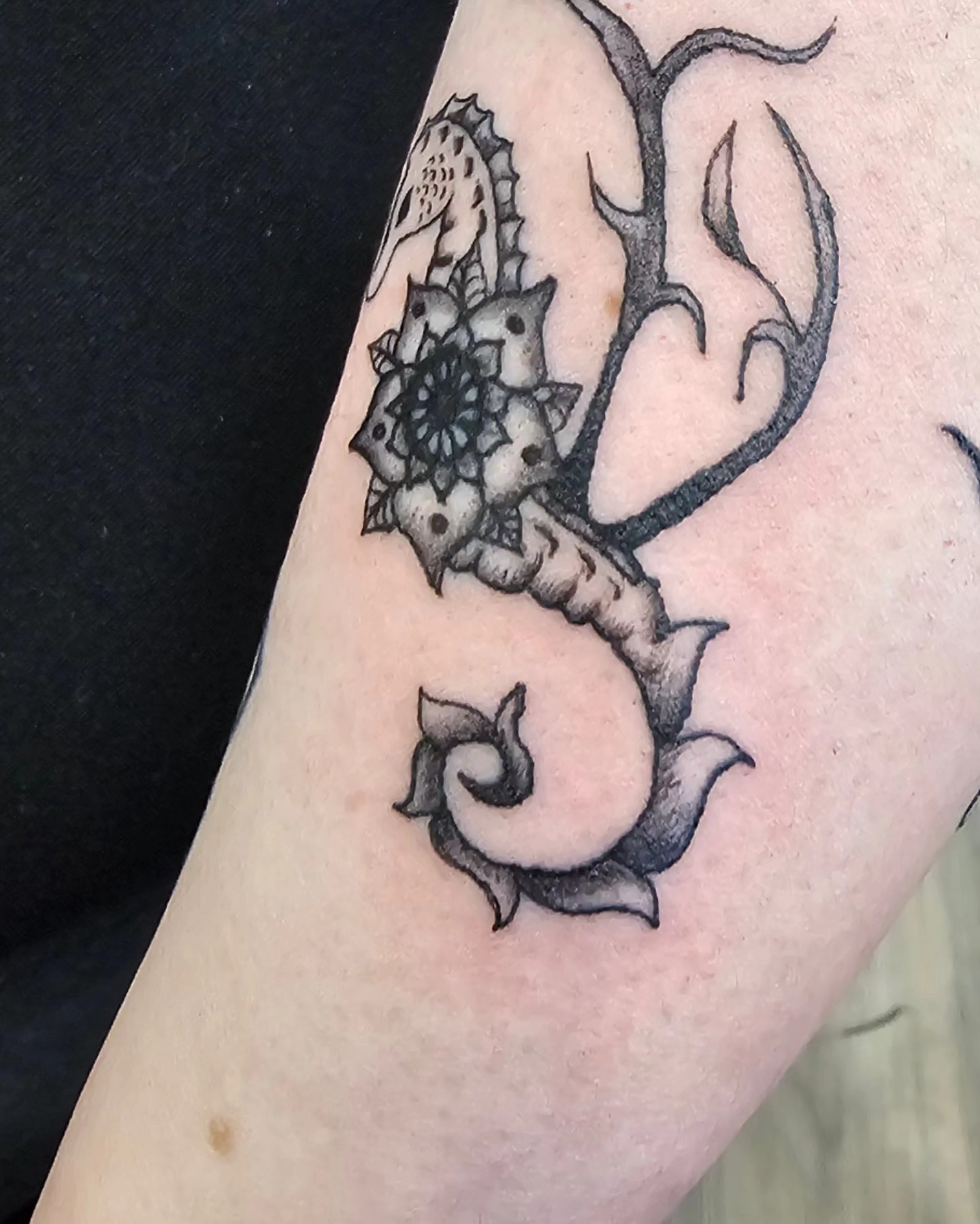 Tattoo by @jabbedbyjess — black_and_grey