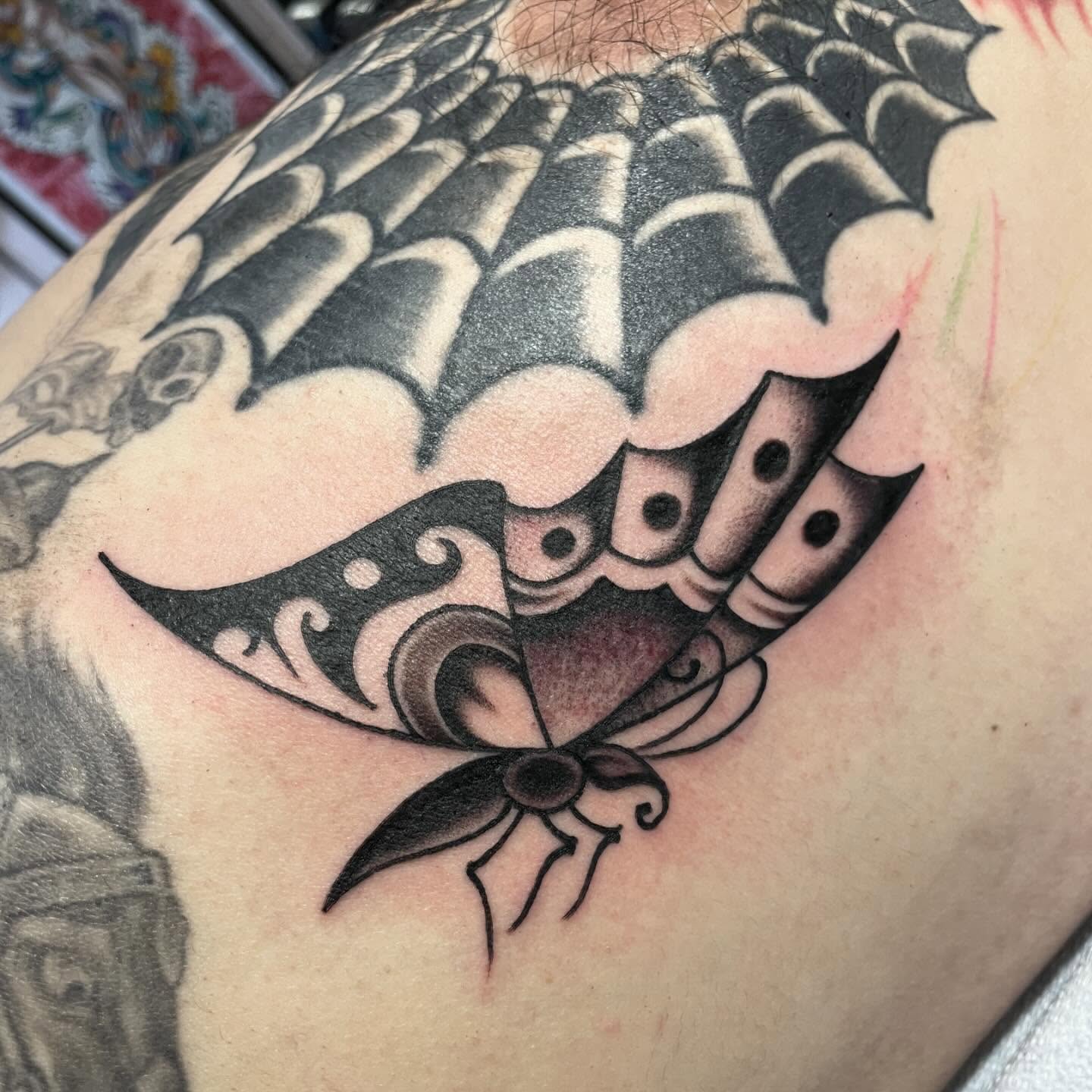 Tattoo by @zlctattoo — american_traditional, black_and_grey
