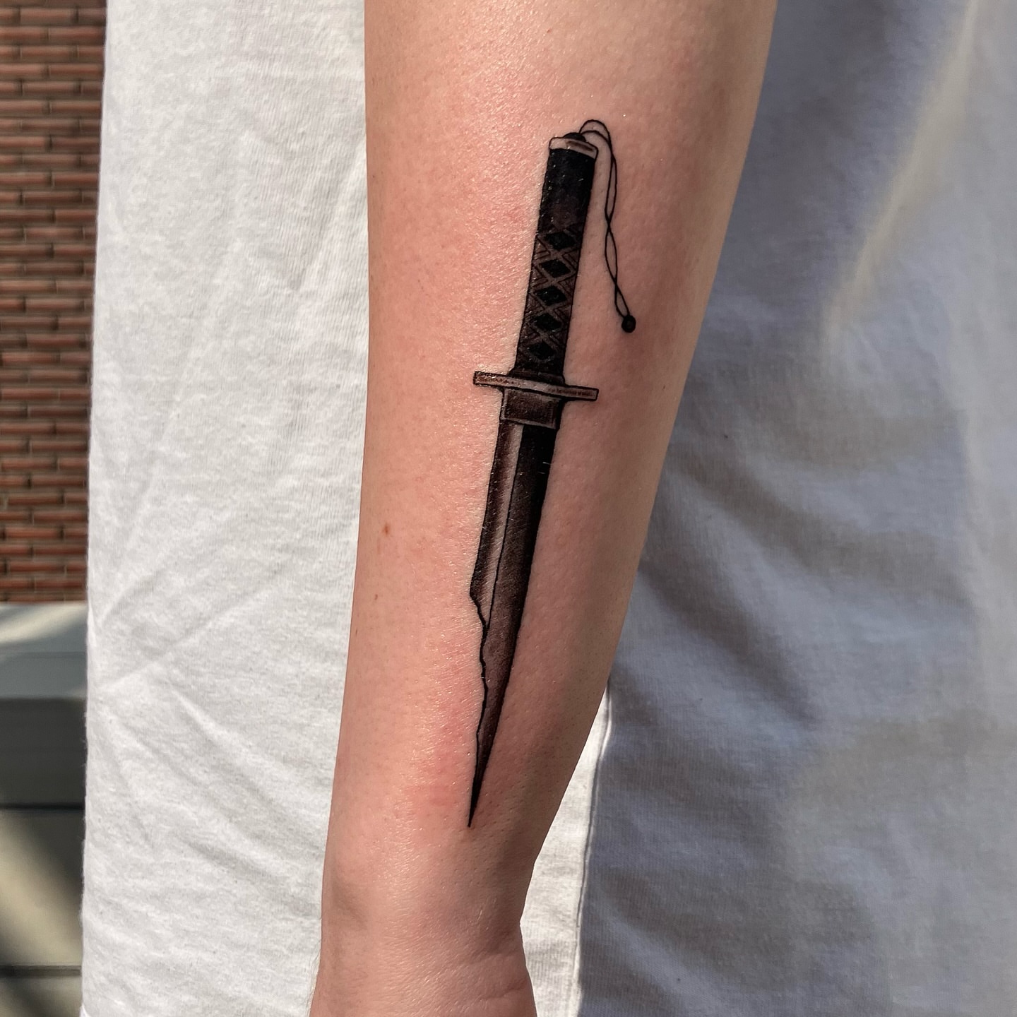 Tattoo by @stee_tt — black_and_grey
