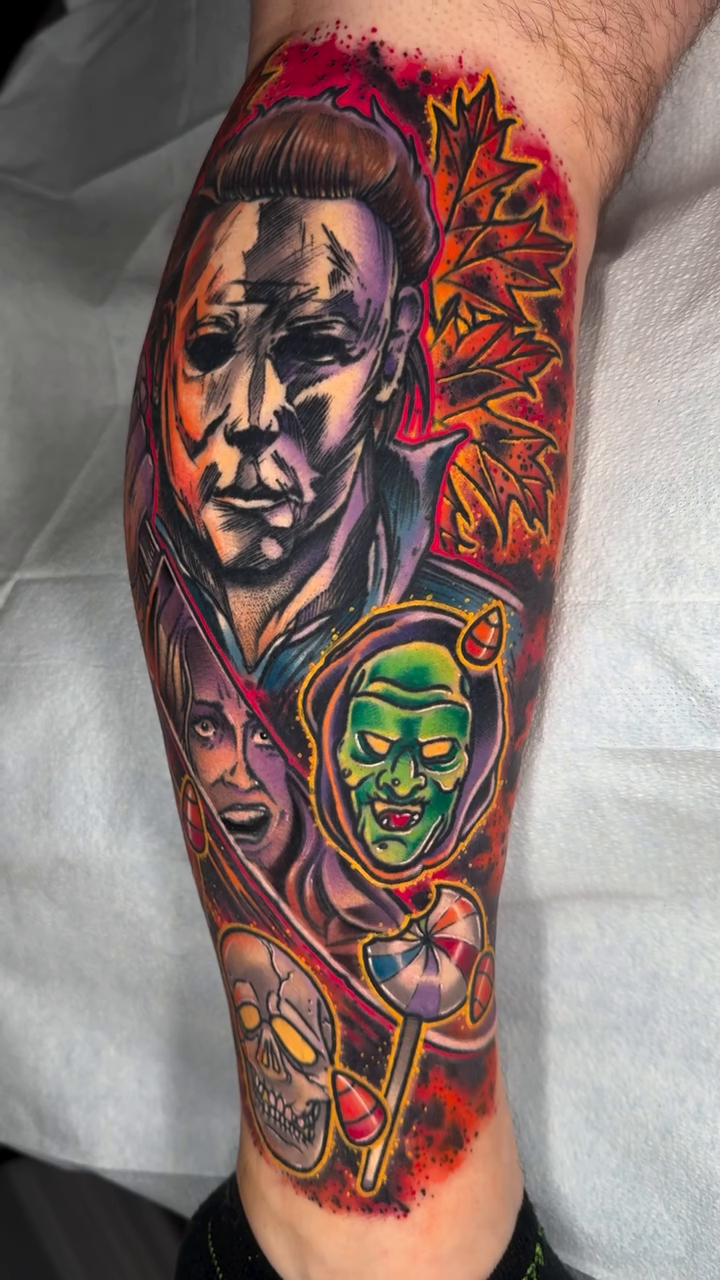 Tattoo by @ali_tattoos — realism, trash_polka