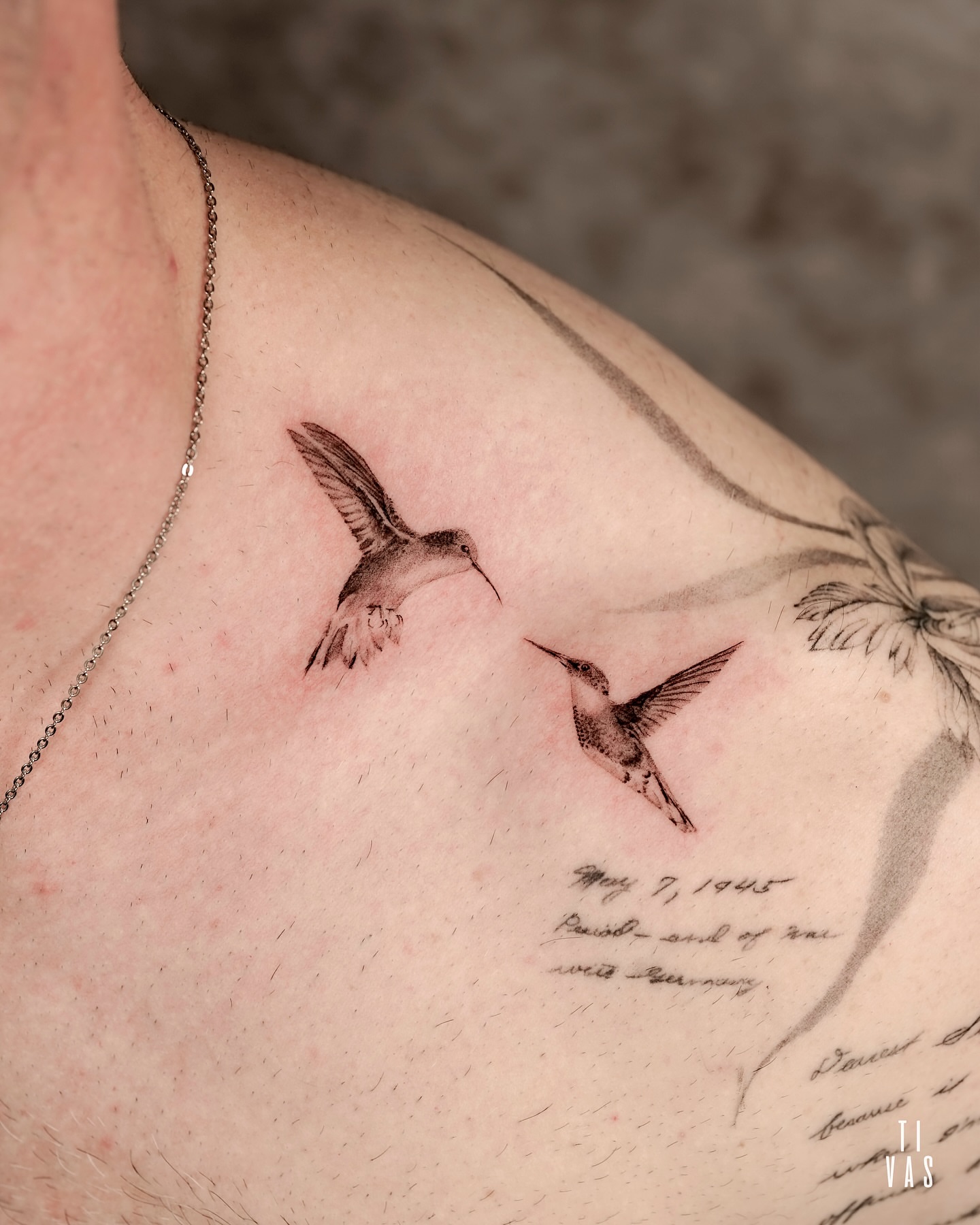 Tattoo by @tivas — realism, black_and_grey