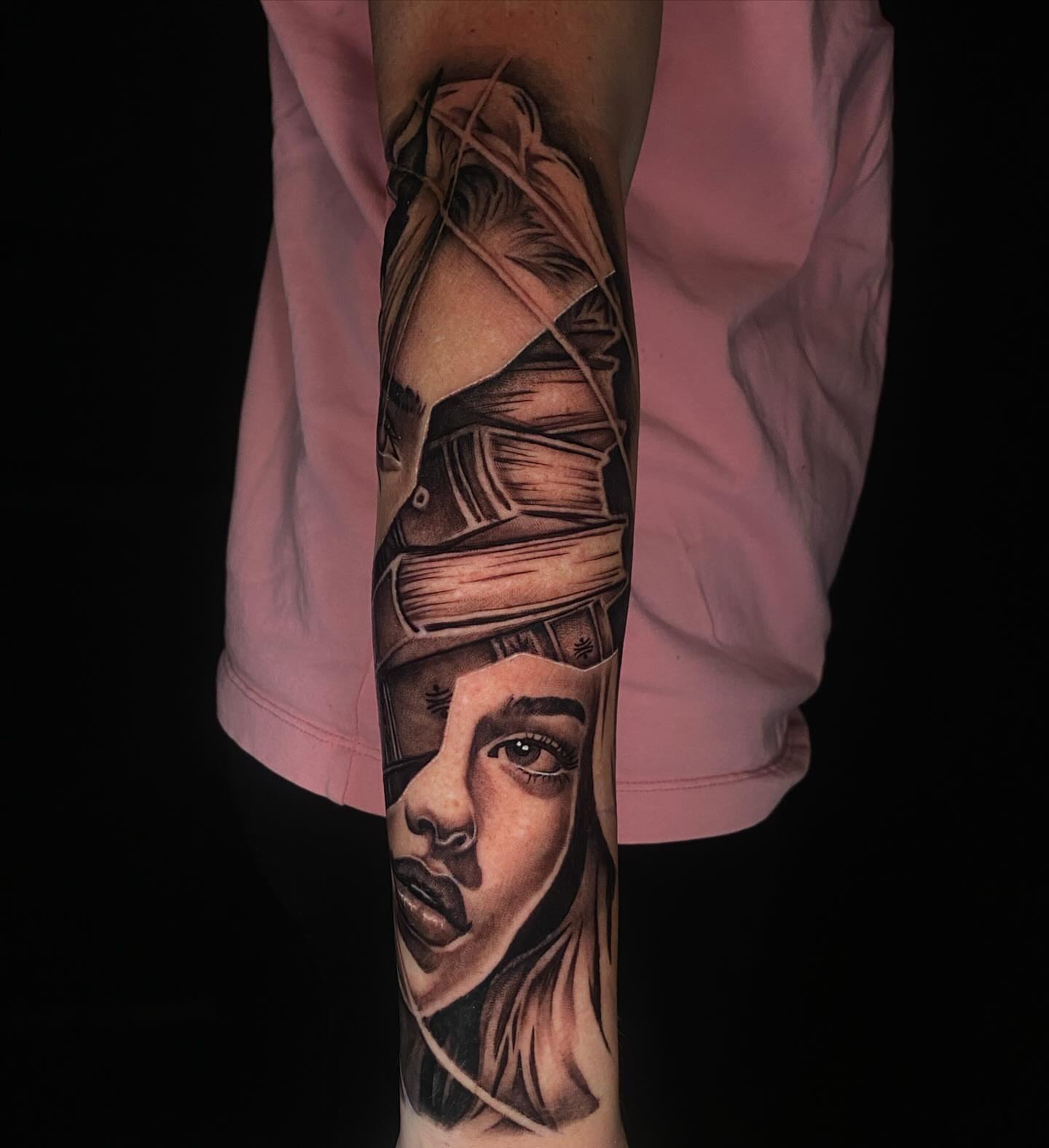 Tattoo by @ink2flesh — realism, black_and_grey