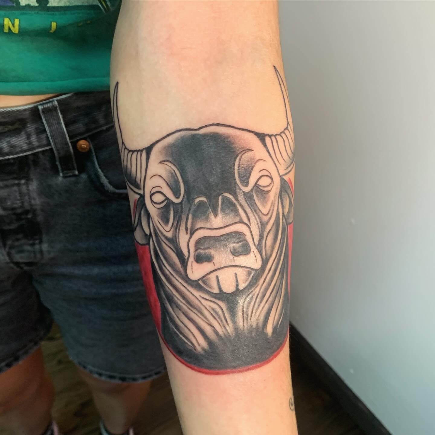 Tattoo by @maggieatattoo — black_and_grey