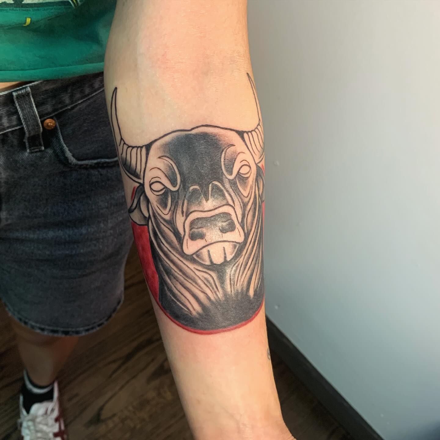 Tattoo by @maggieatattoo — black_and_grey