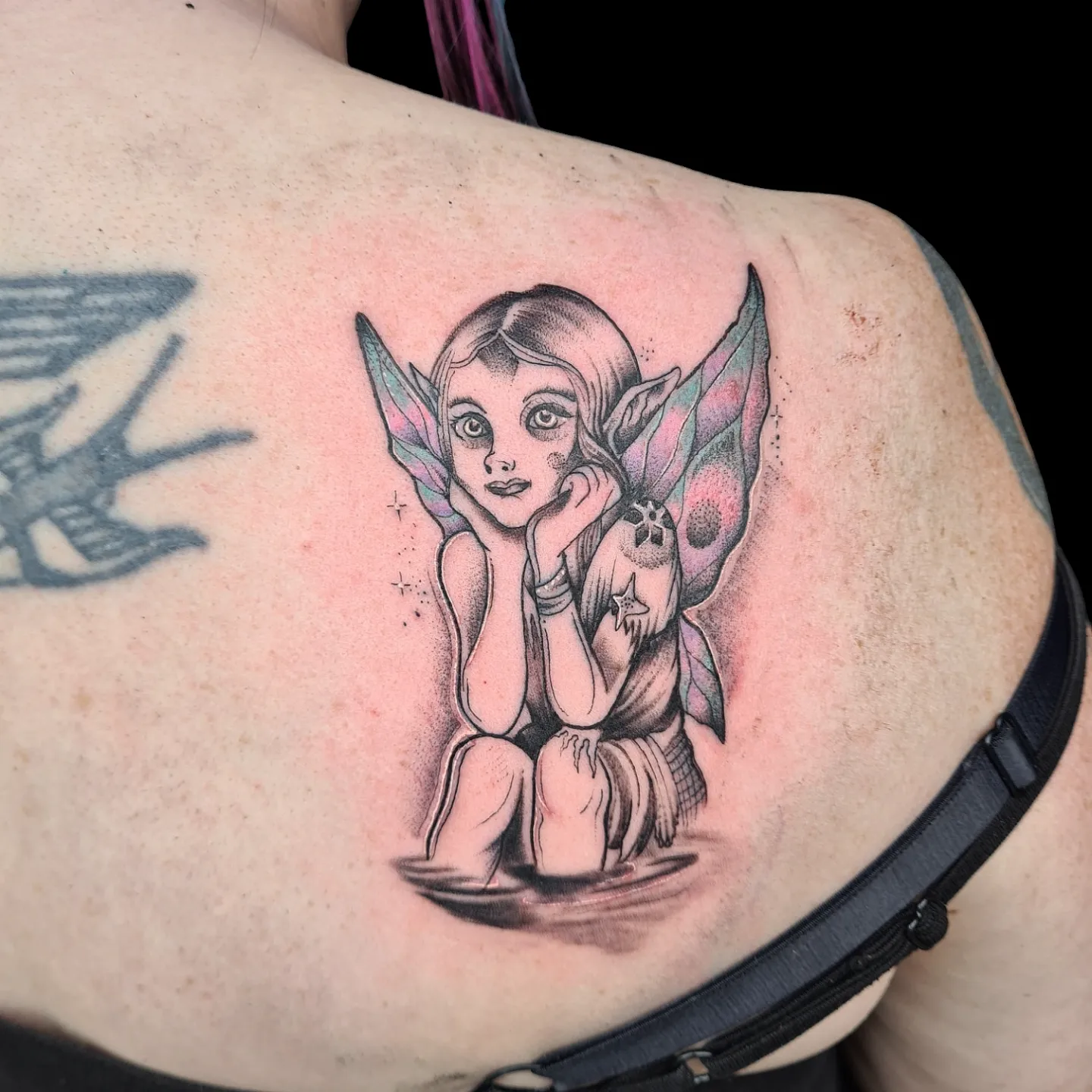 Tattoo by @powetattoos — black_and_grey