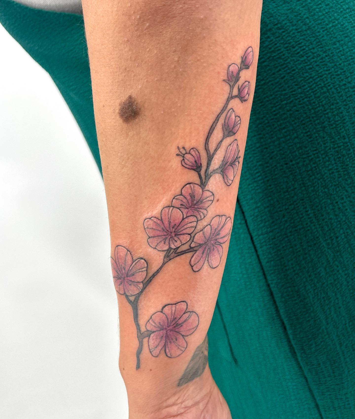 Tattoo by @notmarytattoos — dotwork