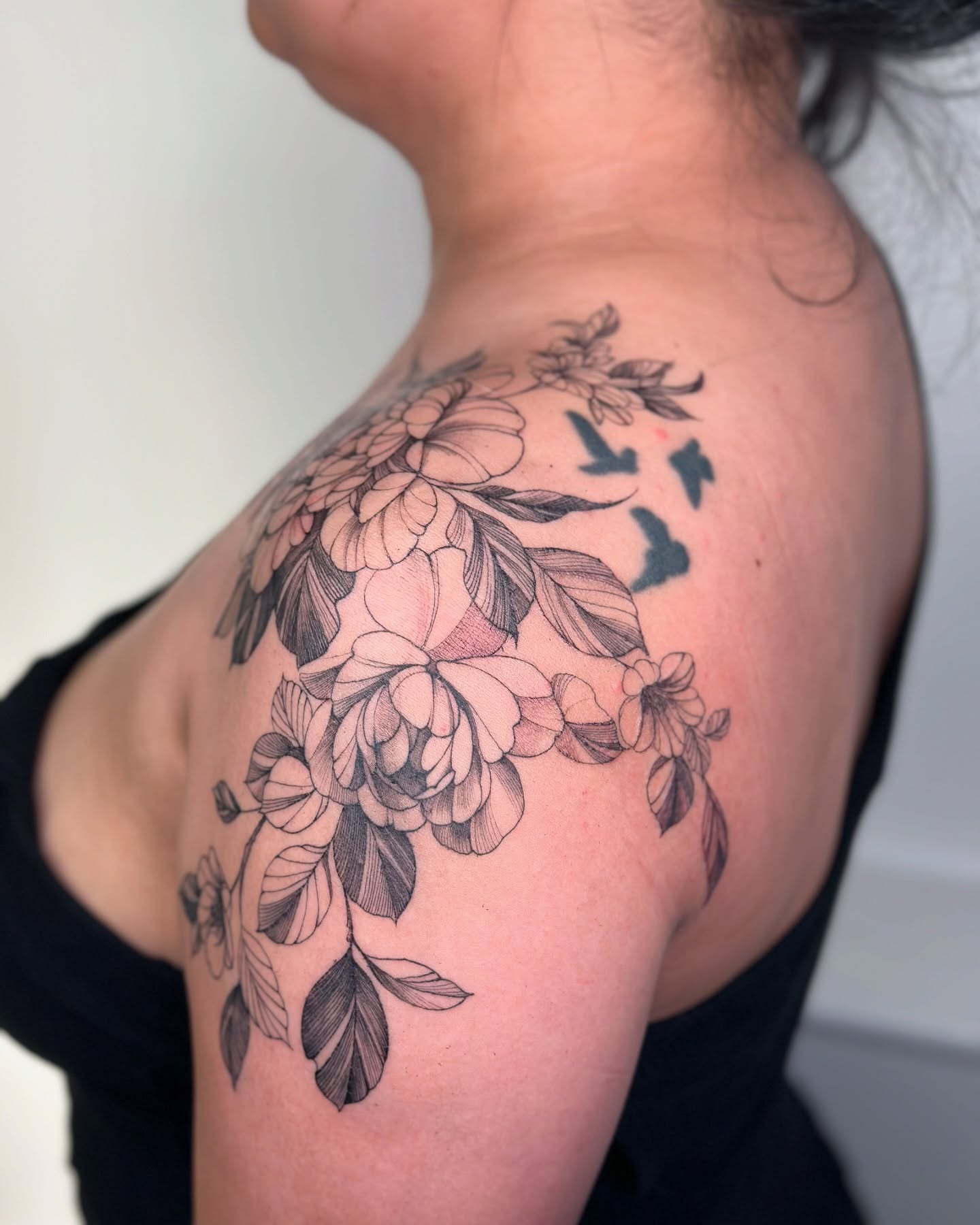 Tattoo by @t.ffanystudio โ black_and_grey