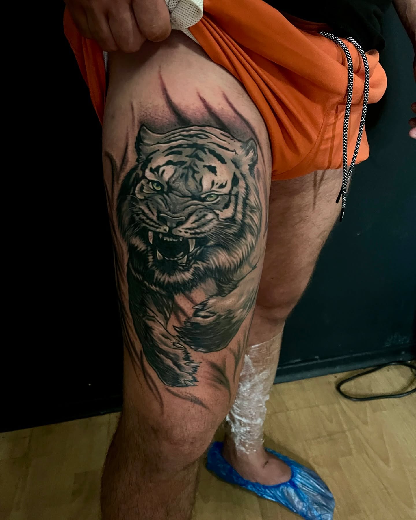 Tattoo by @svityk_tattoomsk — realism, black_and_grey
