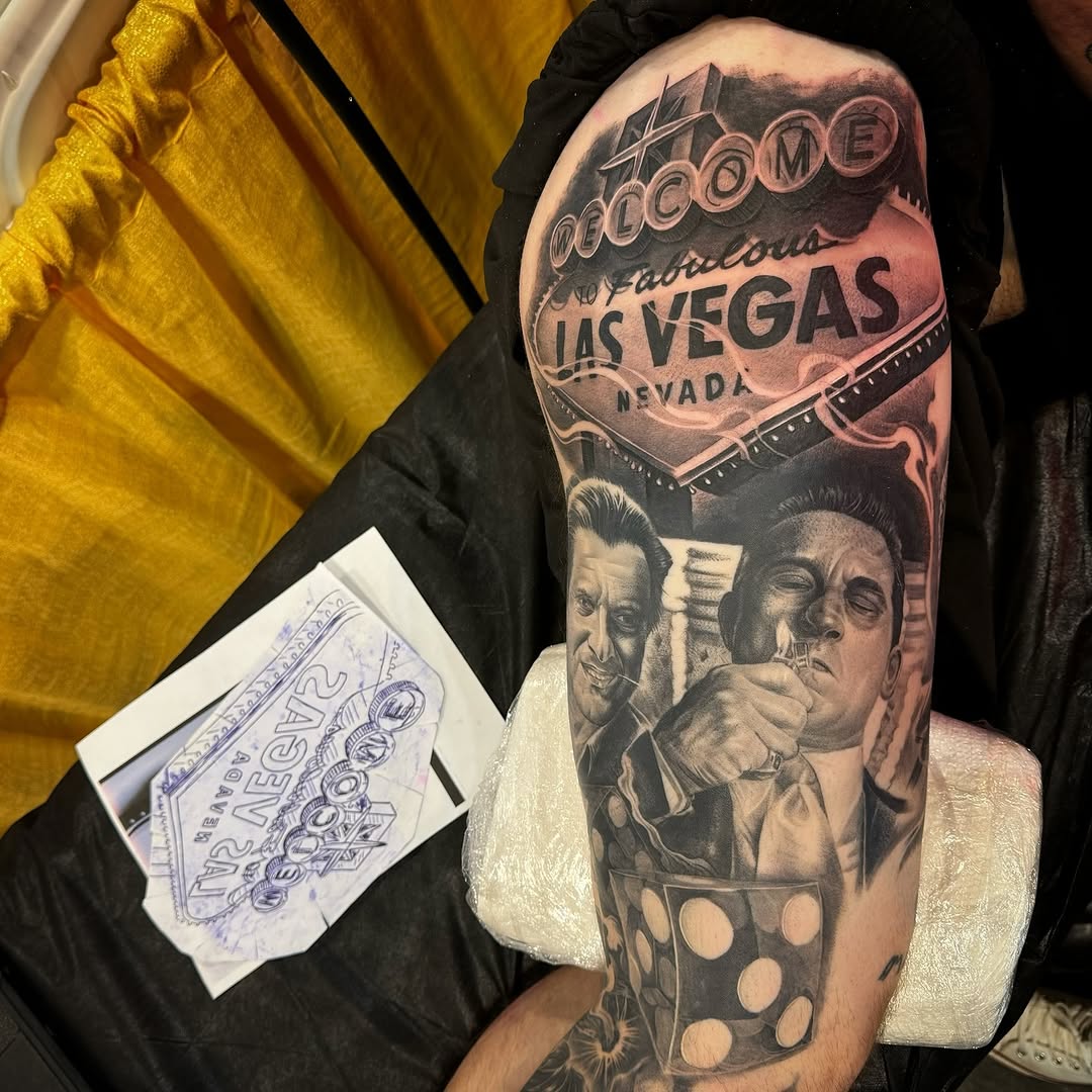 Tattoo by @winetat2 — realism, black_and_grey