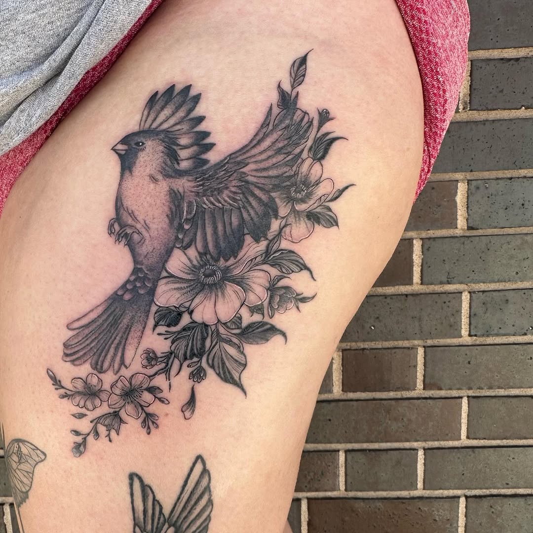 Tattoo by @fkkingwickedtattoos — realism, black_and_grey