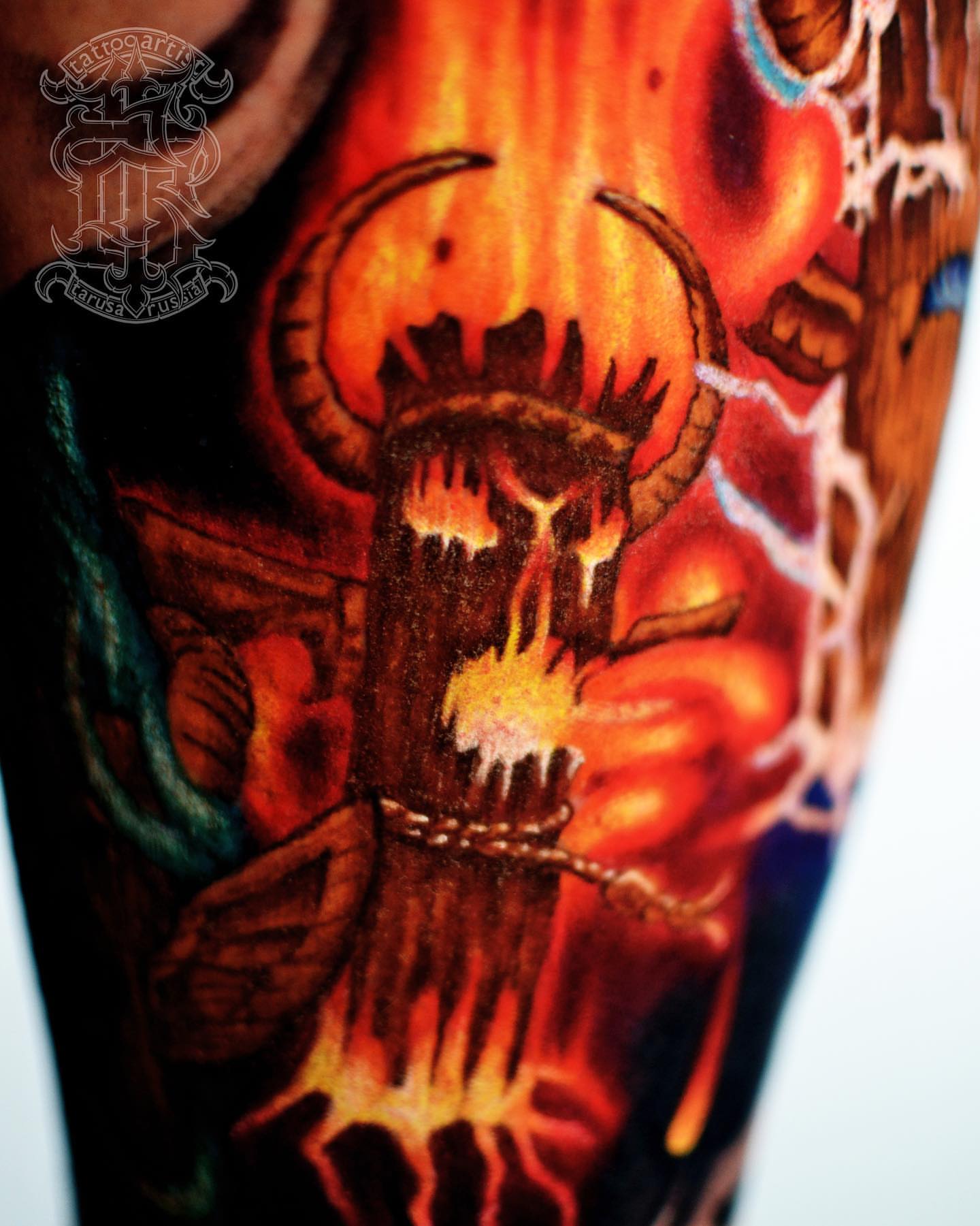 Tattoo by @chemodanov11 — dark_realism